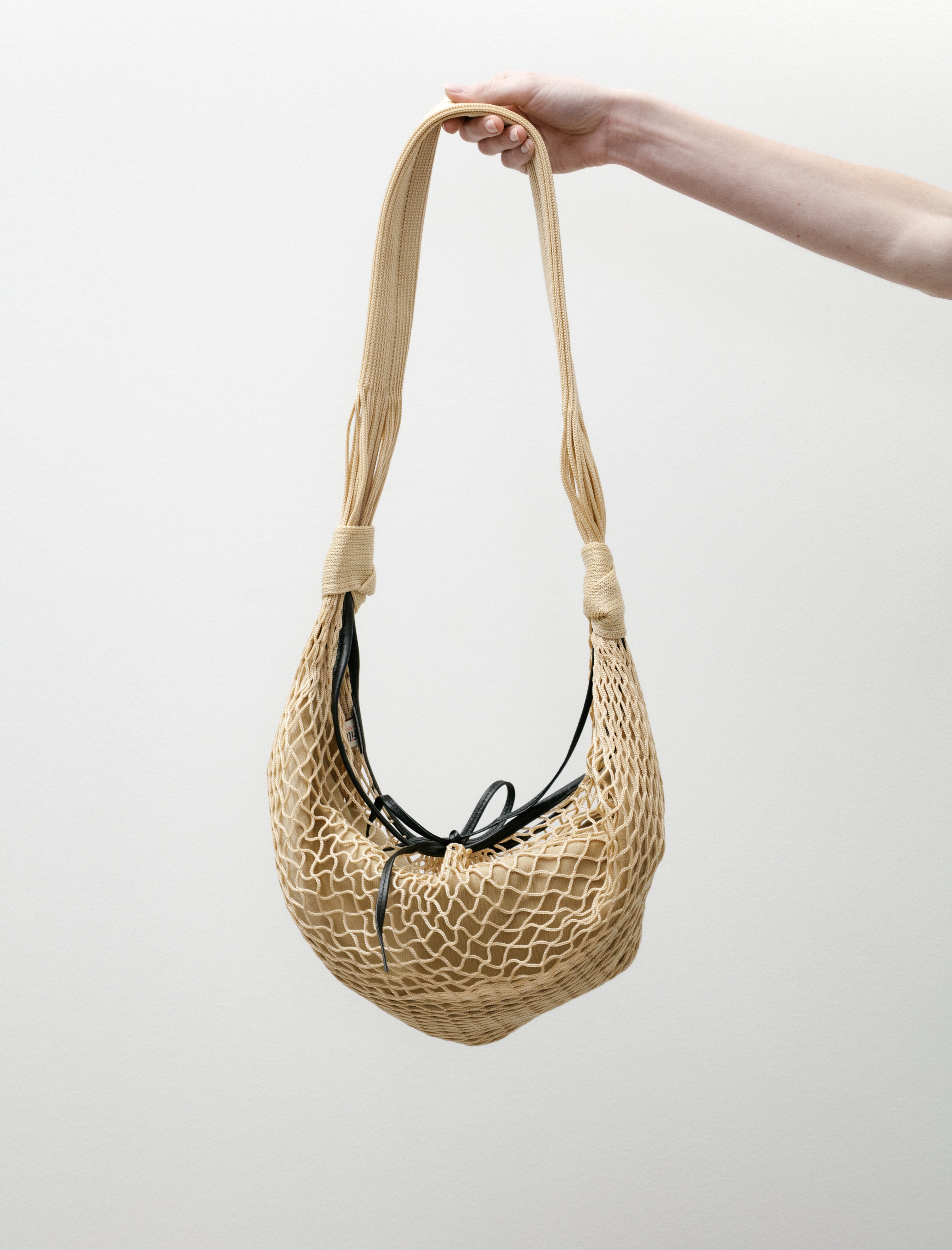 Lemaire Croissant Filt Bag Light Beige