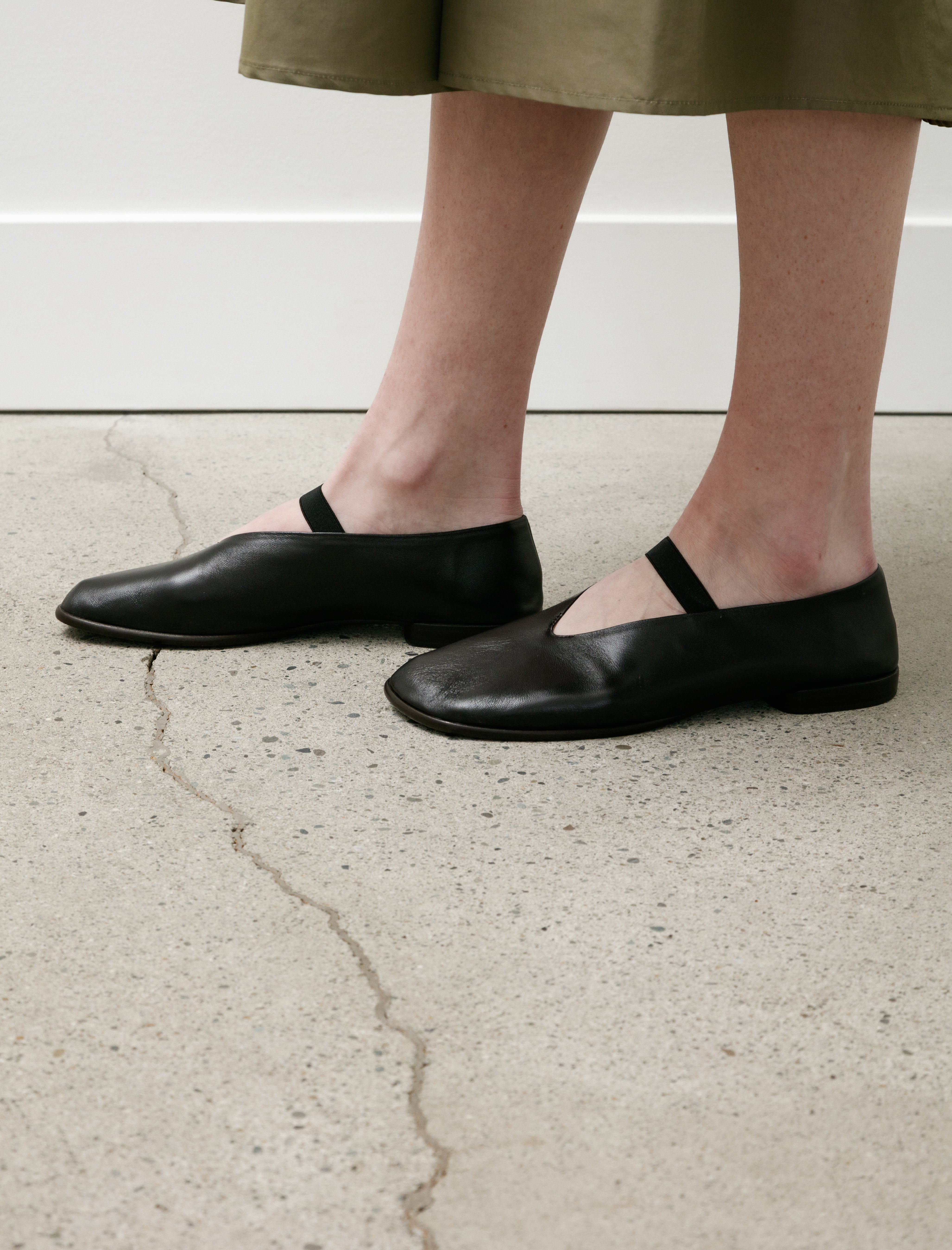 Lemaire Glove Ballerina Dark Chocolate