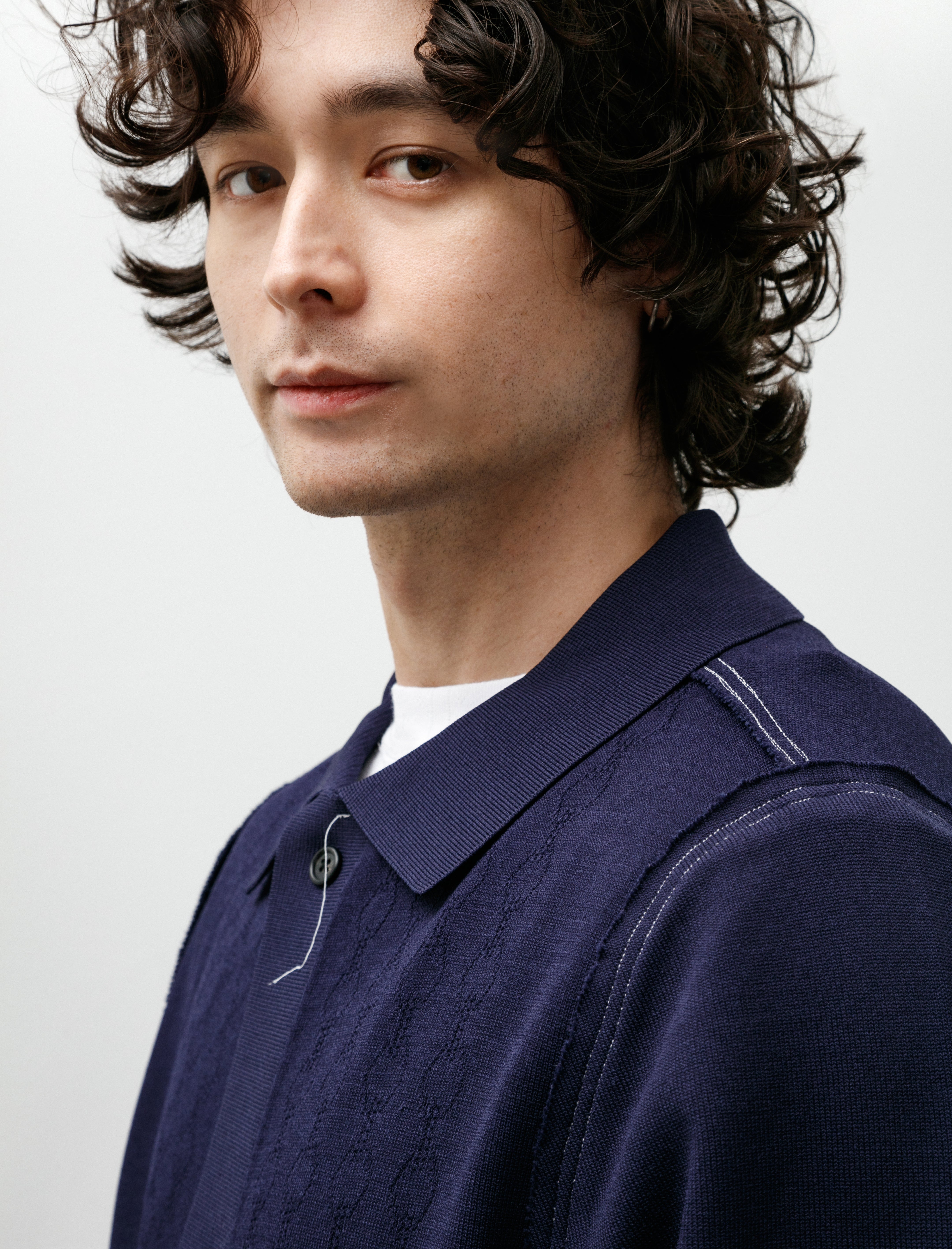 Camiel Fortgens Ajur Cardigan Petrol