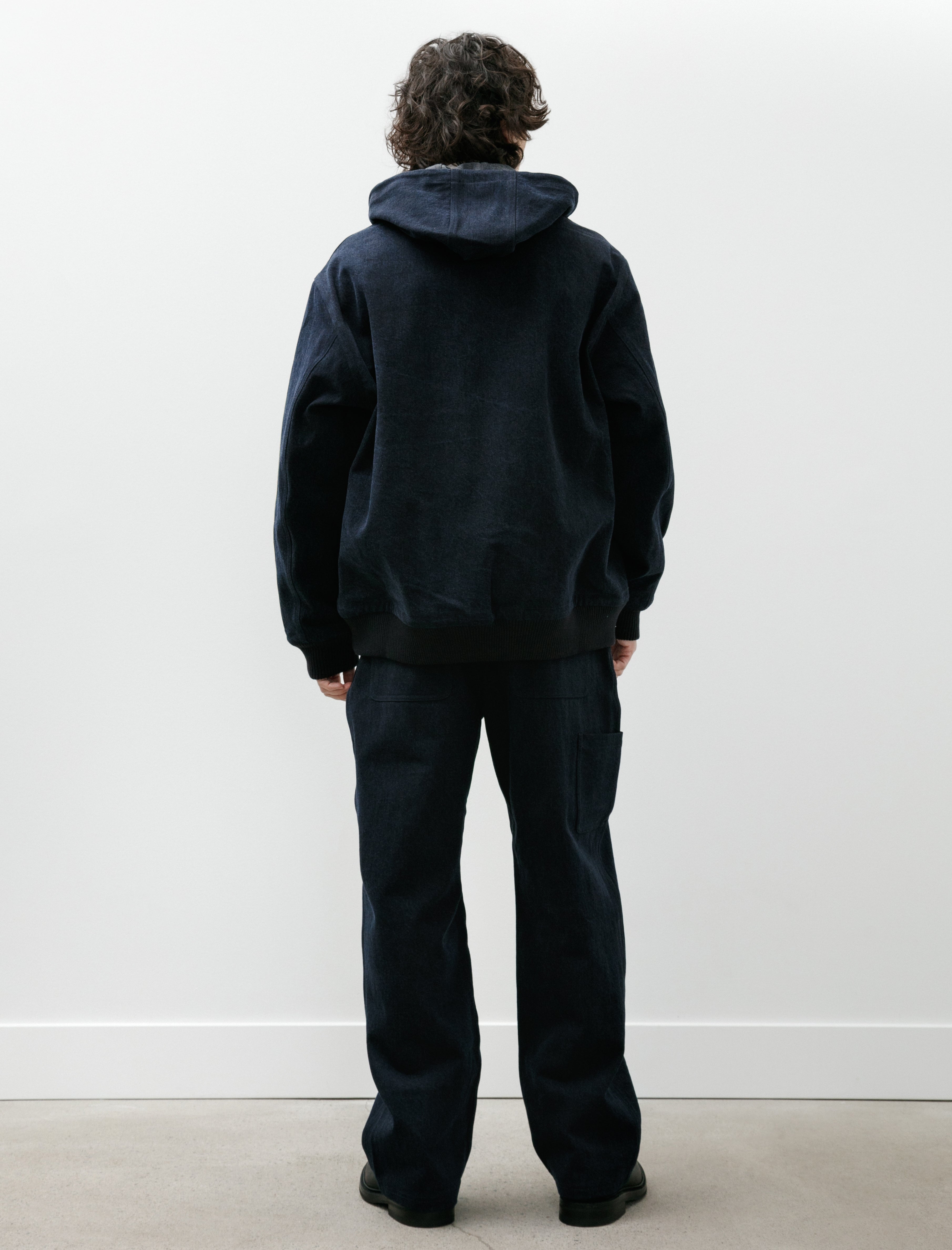 MAN-TLE R20 Jebok-3 Parker Blue Sumi Organic Denim