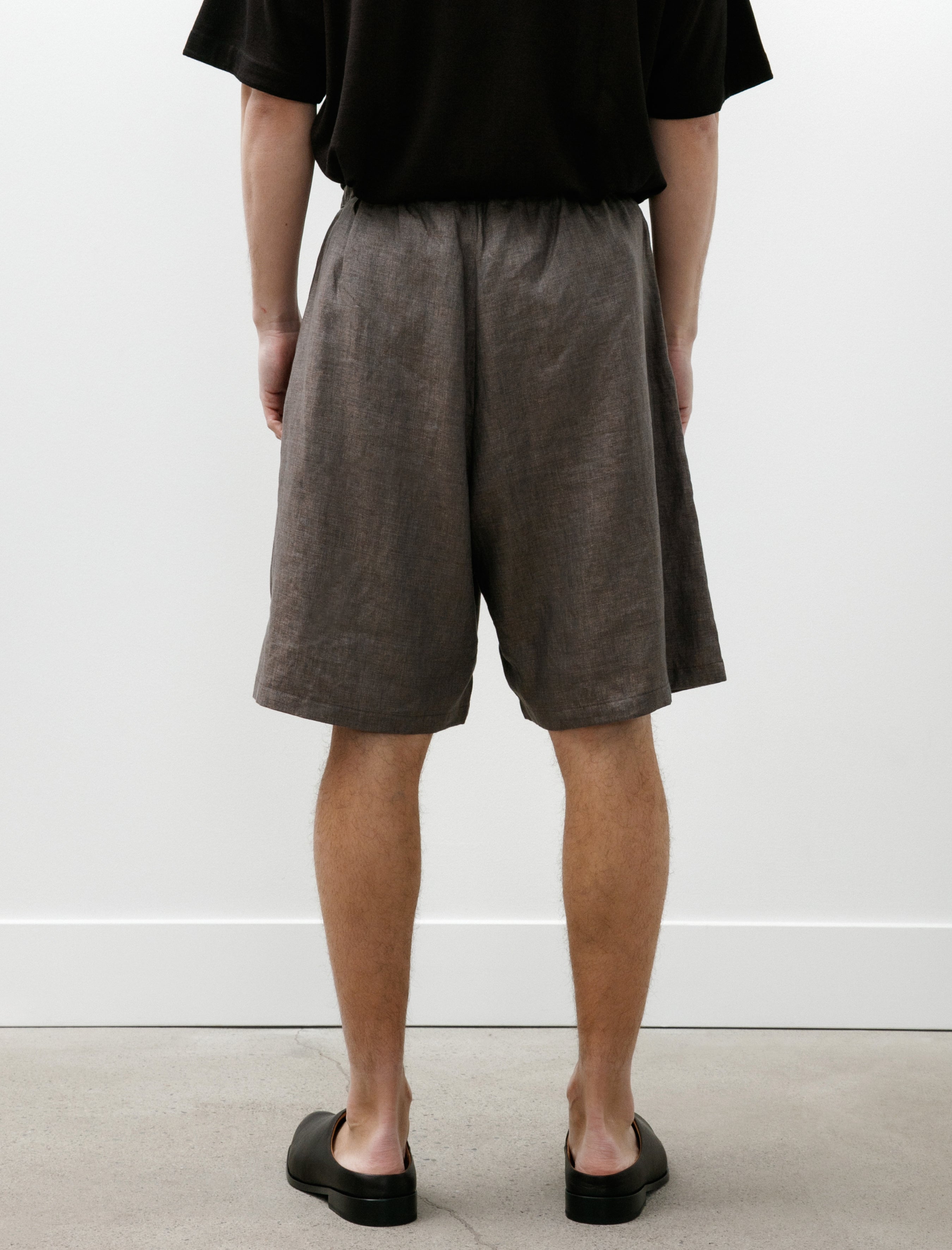 Gabriela Coll No.259 Linen Shorts Brown