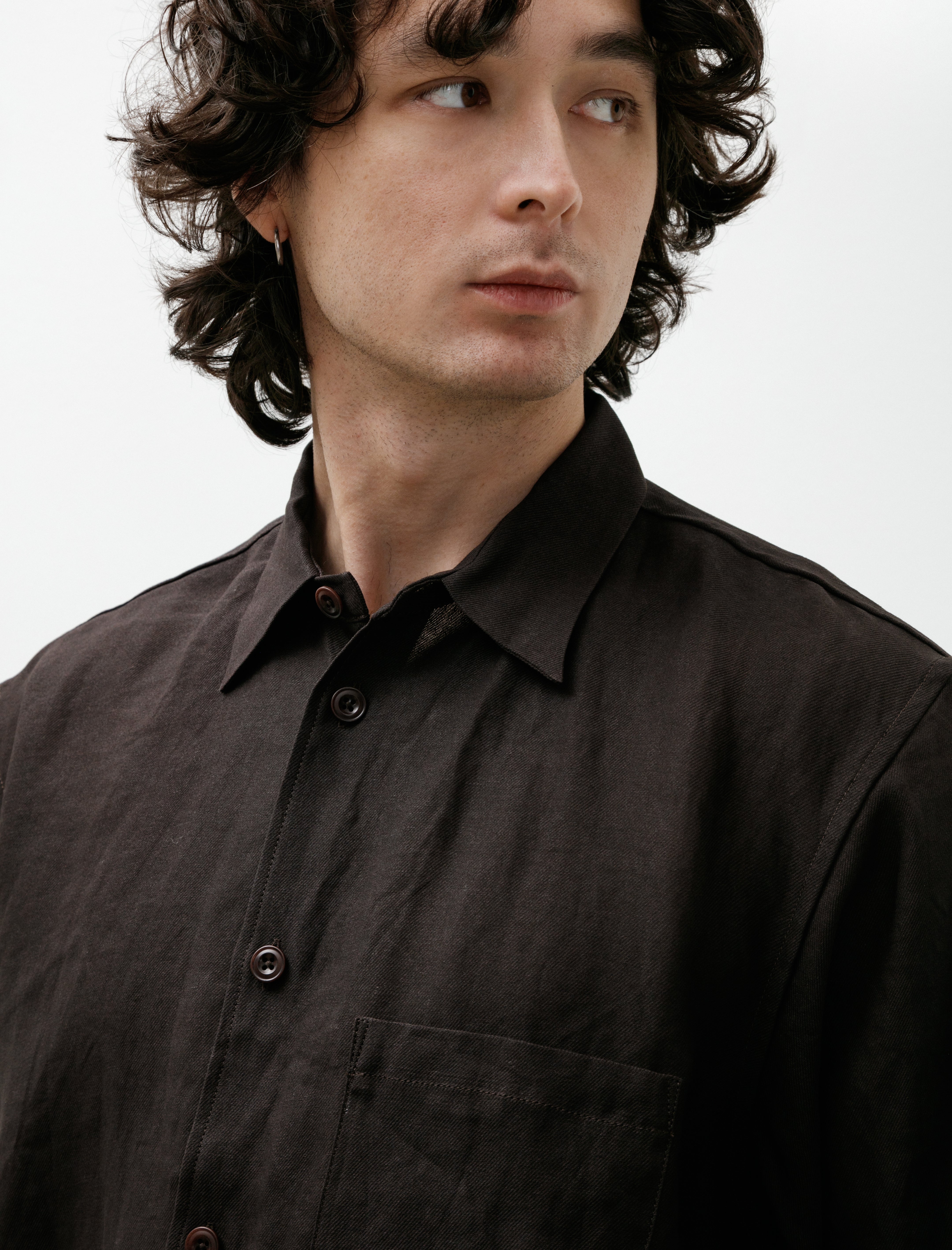 MAN-TLE R20 Shirt-8 Weather Shirt W/PKT Humic Paper Gabardine