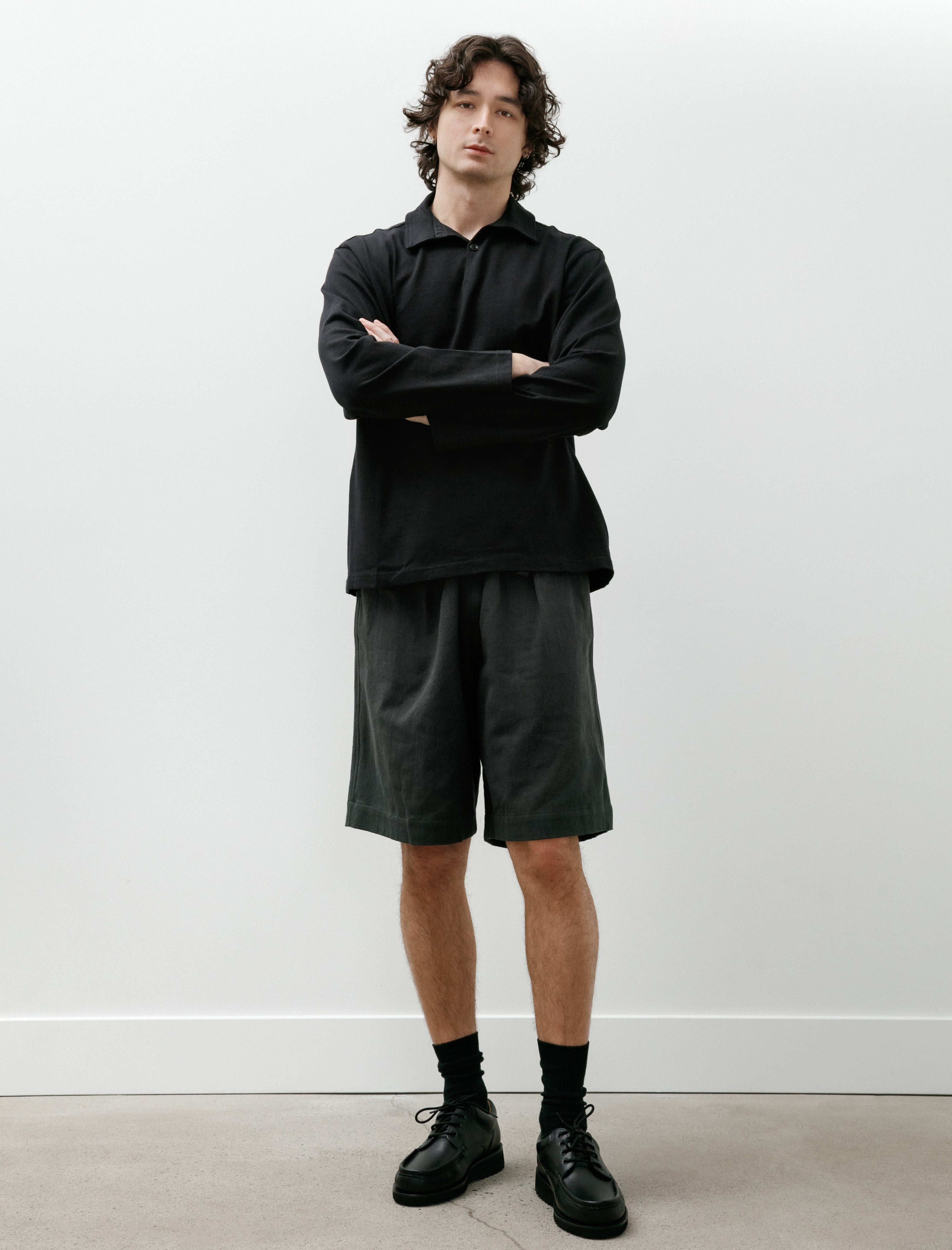 Conkers Rambler Shorts Cotton Flax Twill Loch