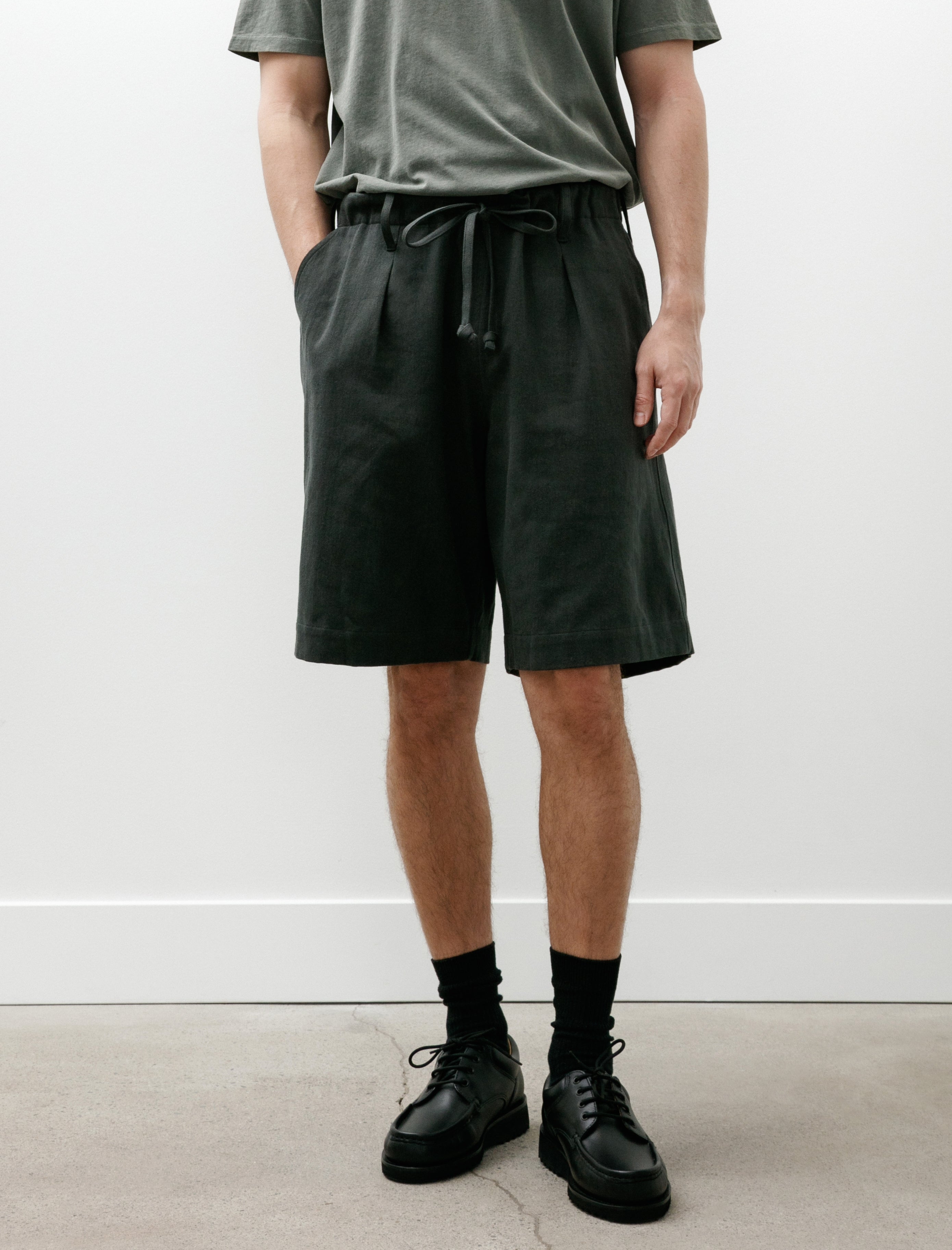 Conkers Rambler Shorts Cotton Flax Twill Loch