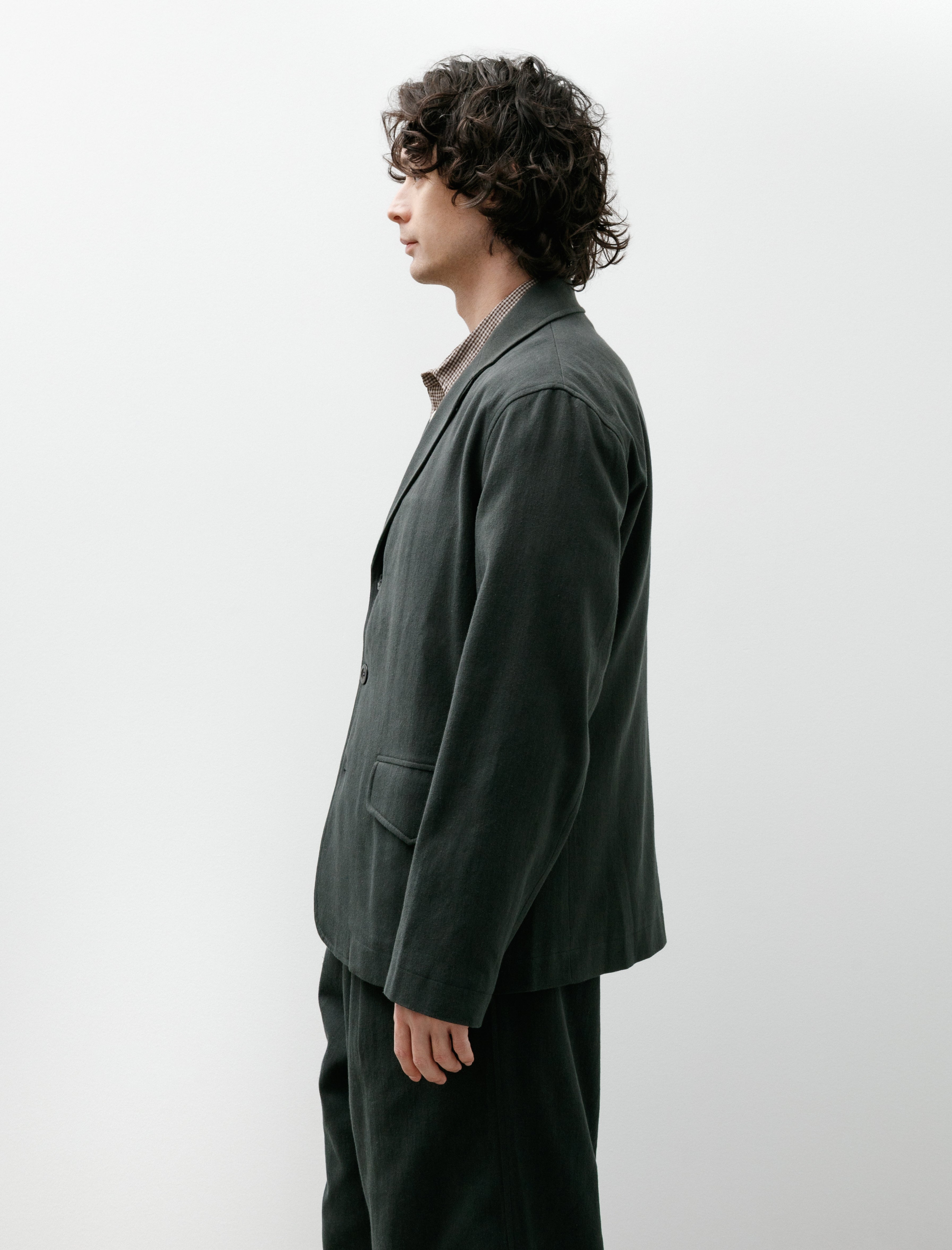 Conkers Rambler Blazer Cotton Flax Twill Loch