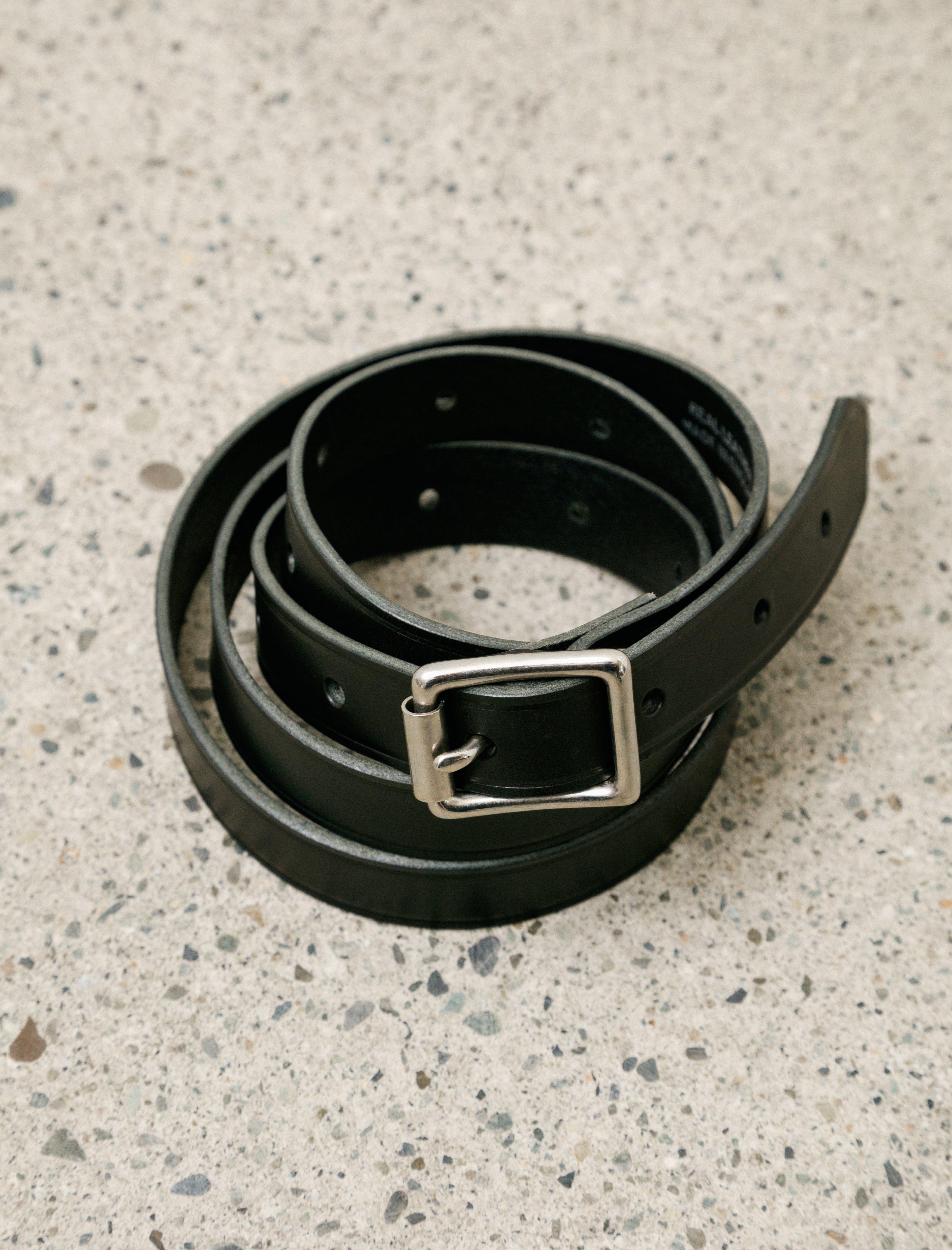 MHL Scout Belt Black Leather