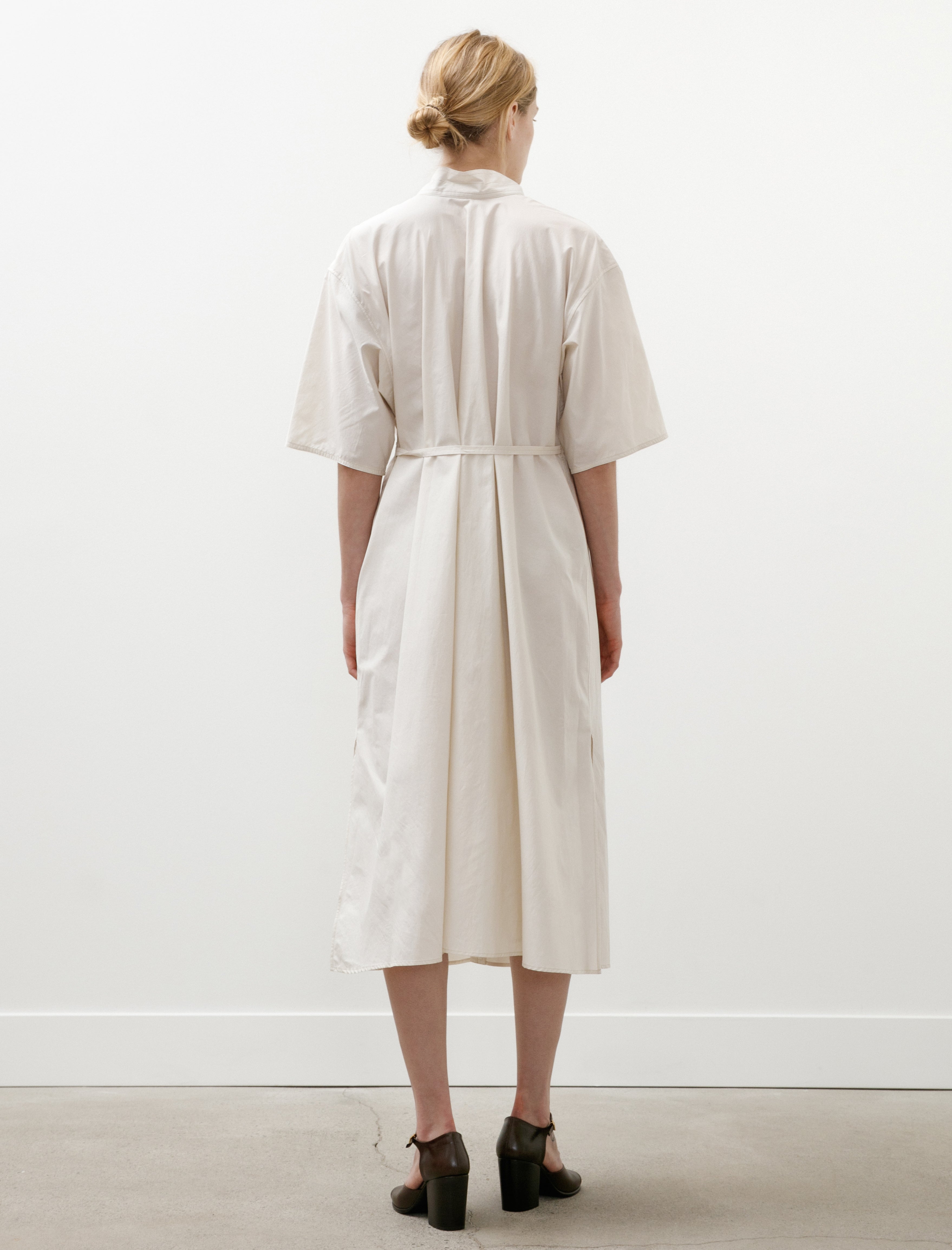 Lemaire Reversible Tube Dress Light Cream