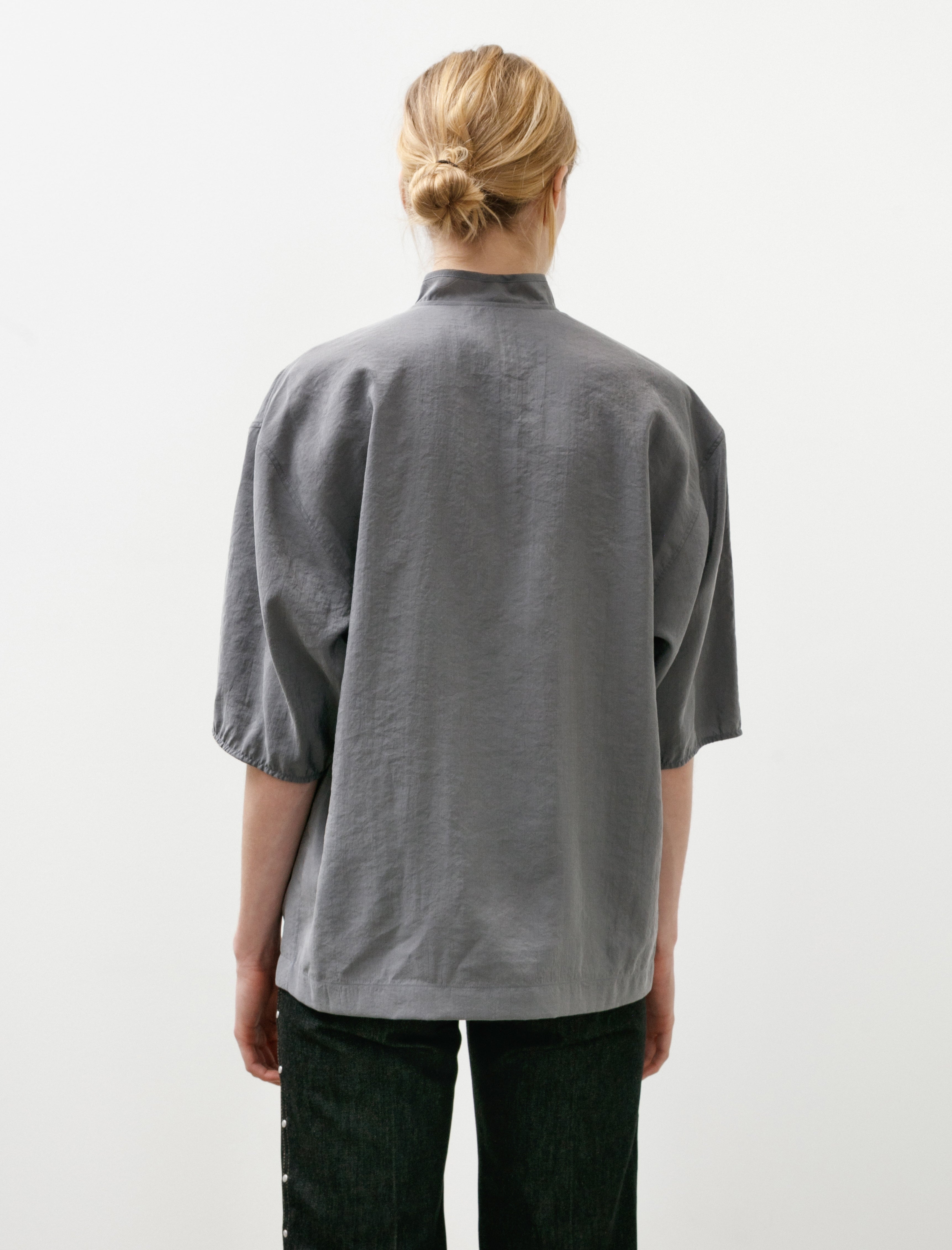 Lemaire Soft Collar Top Aluminium