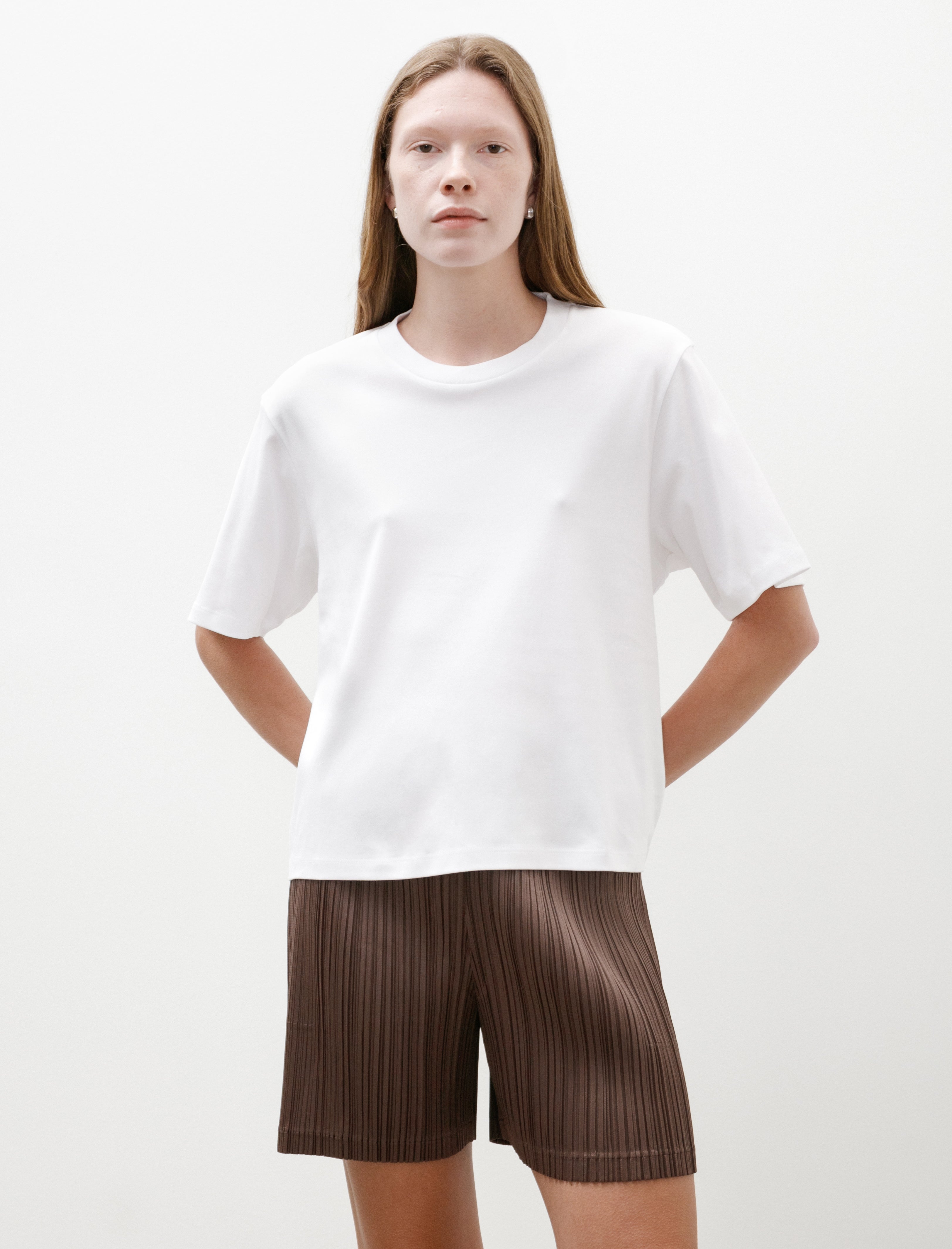 Sunspel Boxy T-Shirt White