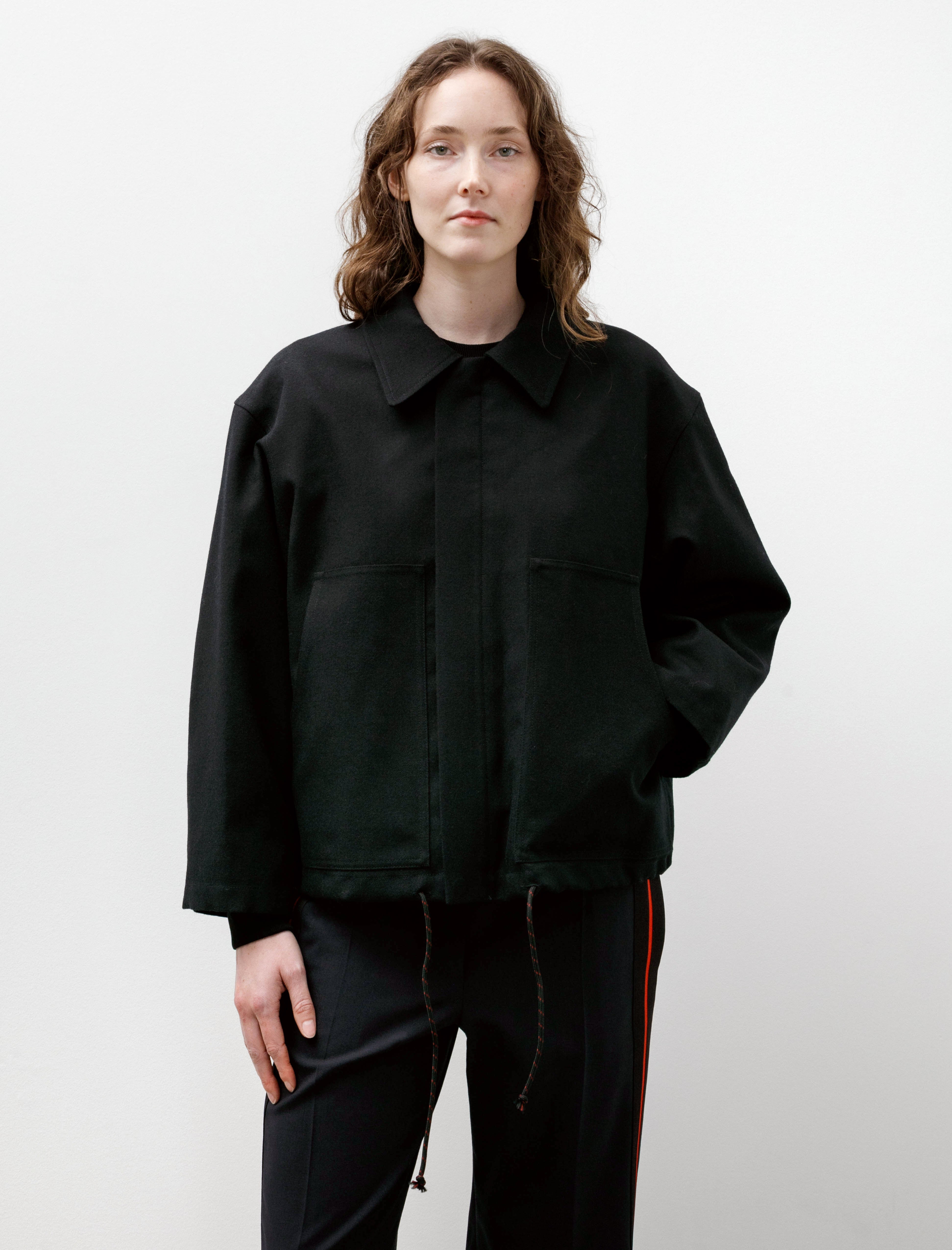 Hache Working Jacket Black