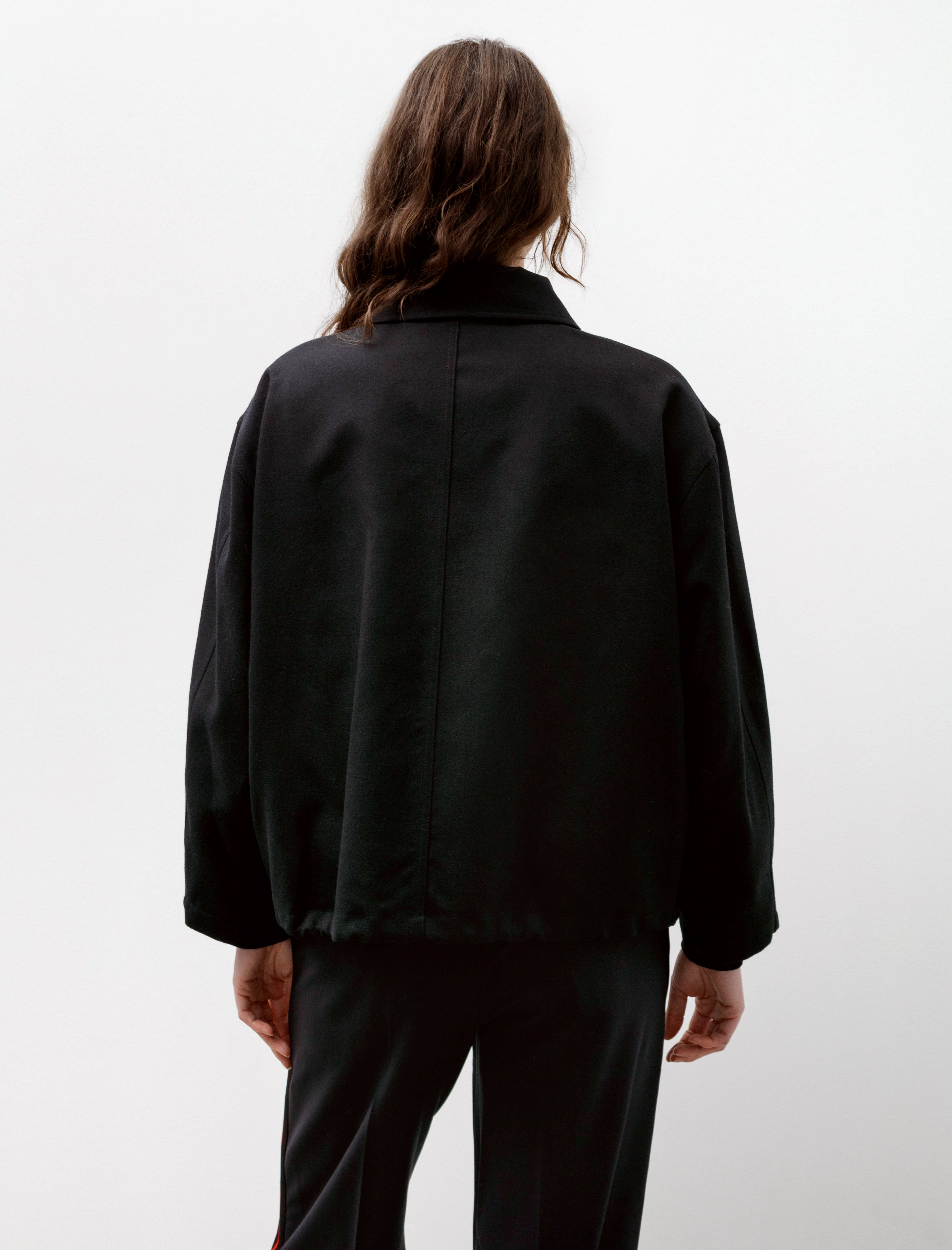 Hache Working Jacket Black