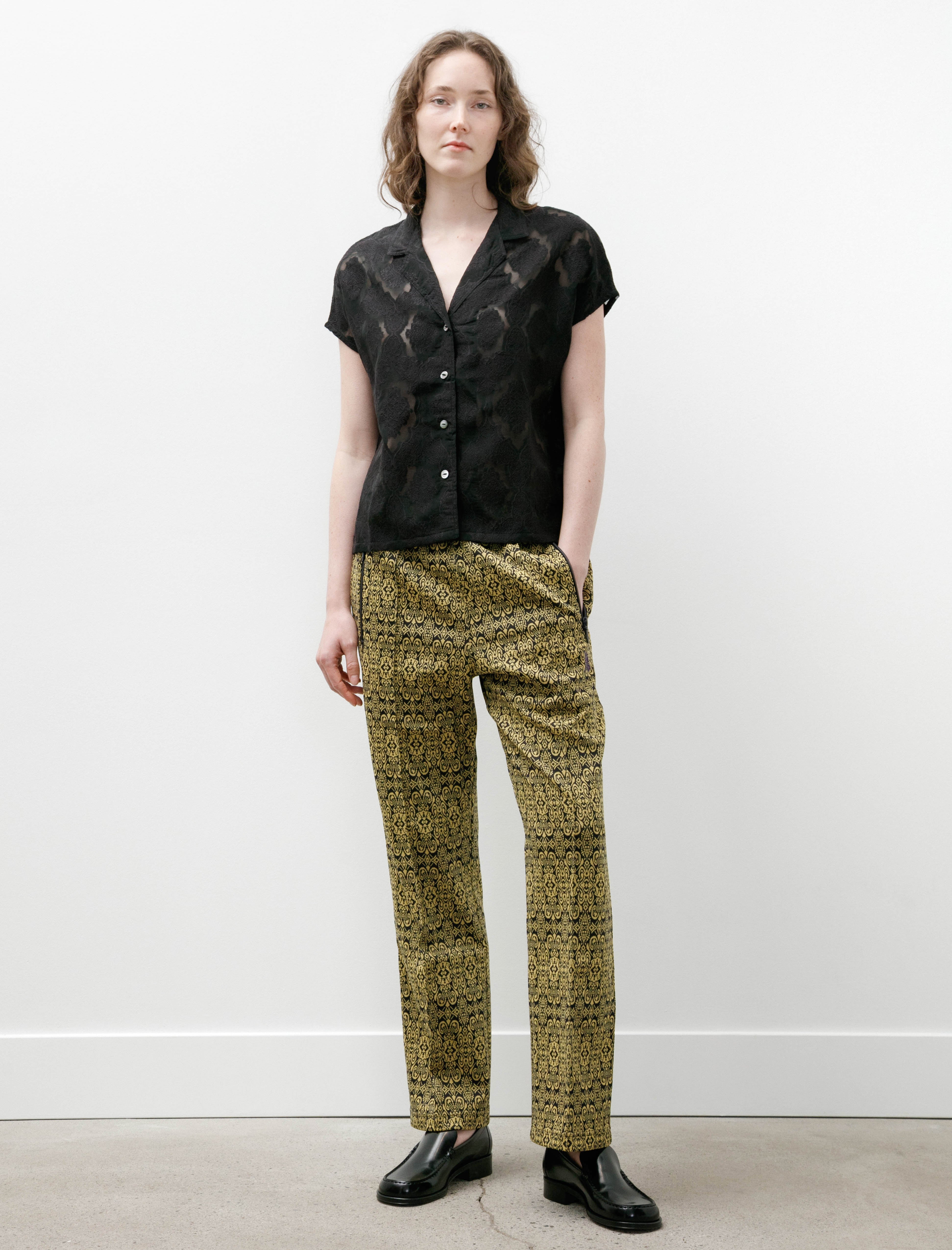Needles Track Pant Poly Jacquard Arabesque