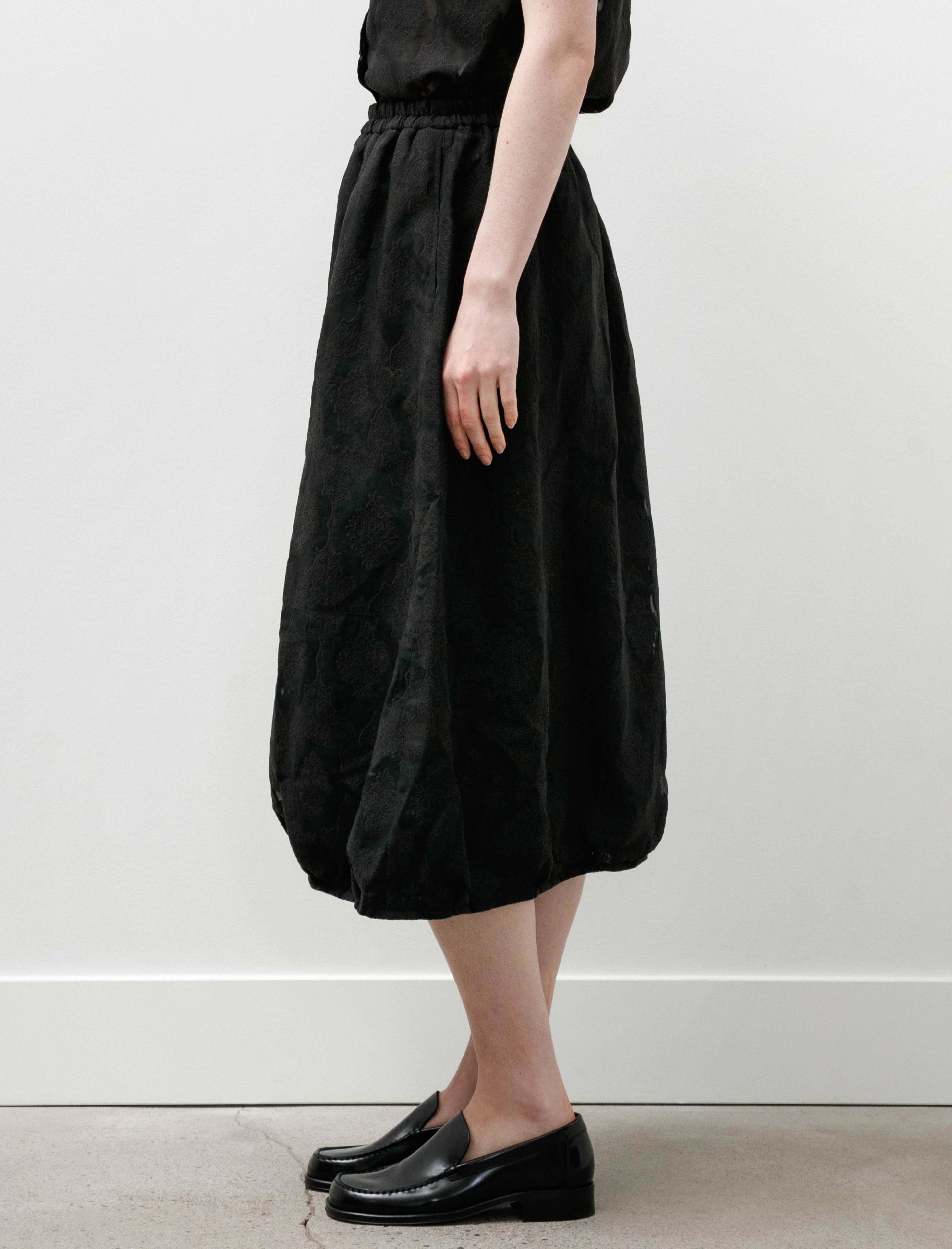 Needles Balloon Skirt Victorian Sheer Purple