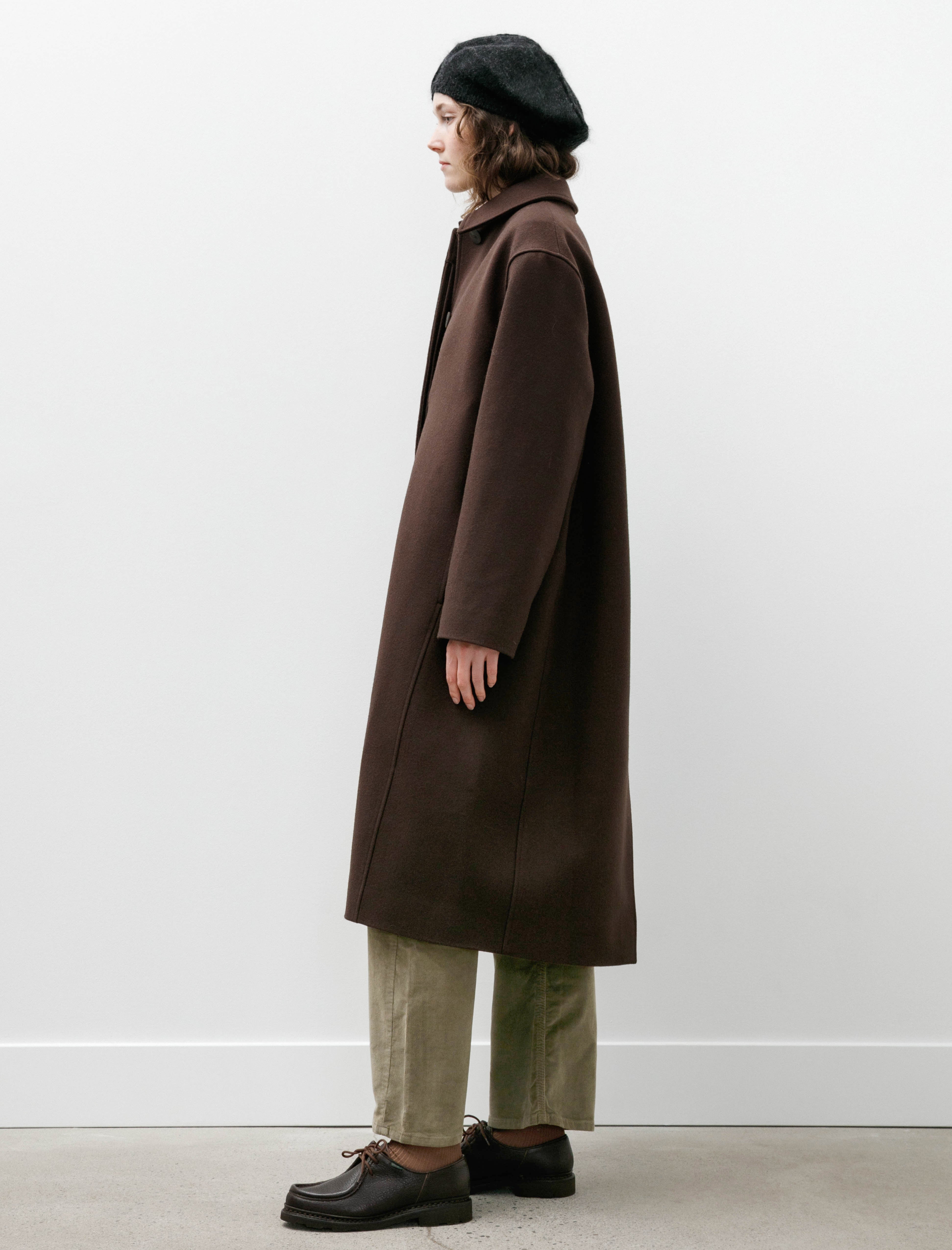 Studio Nicholson Ria Coat Espresso