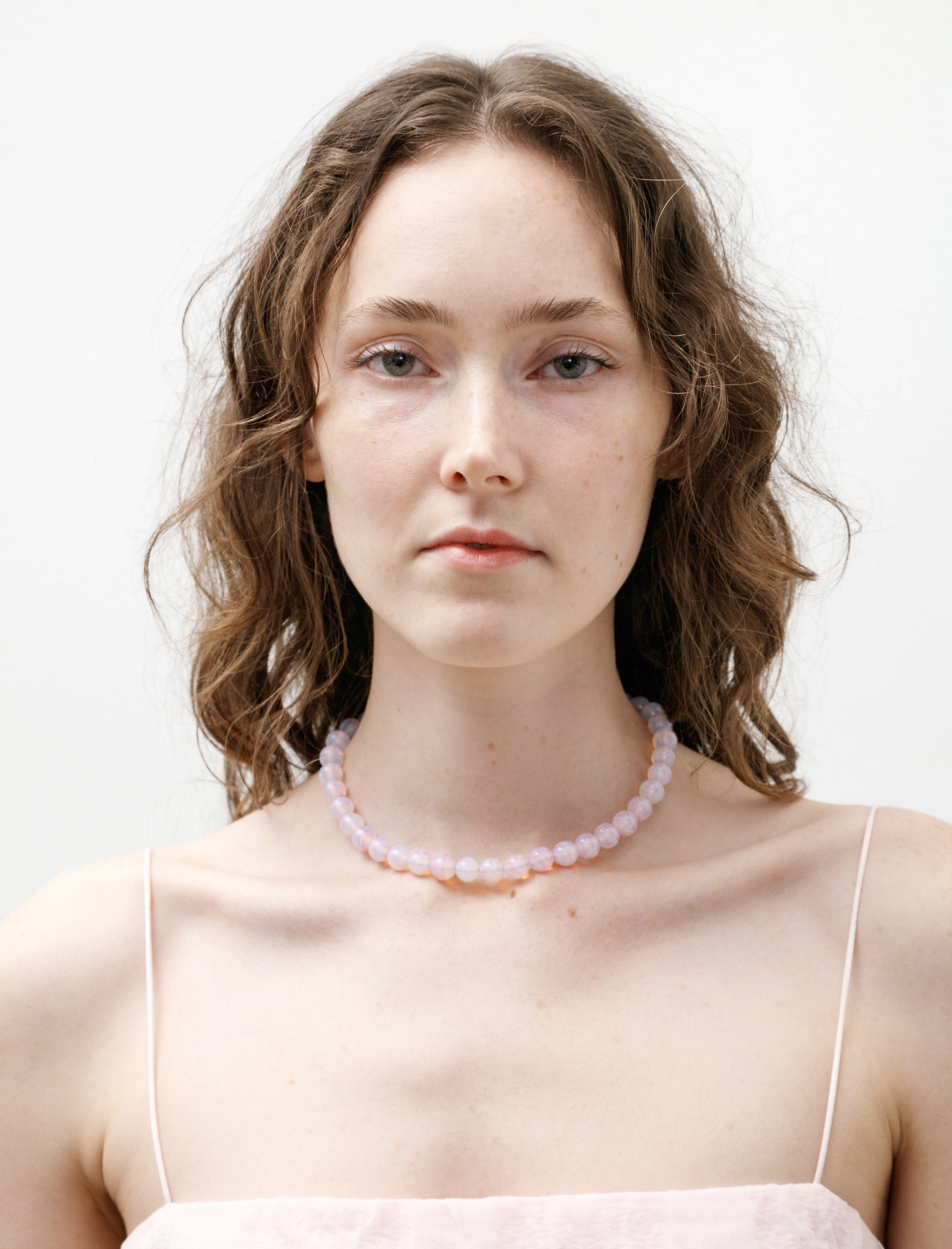 Sisi Joia Marie Necklace Opaline Pink