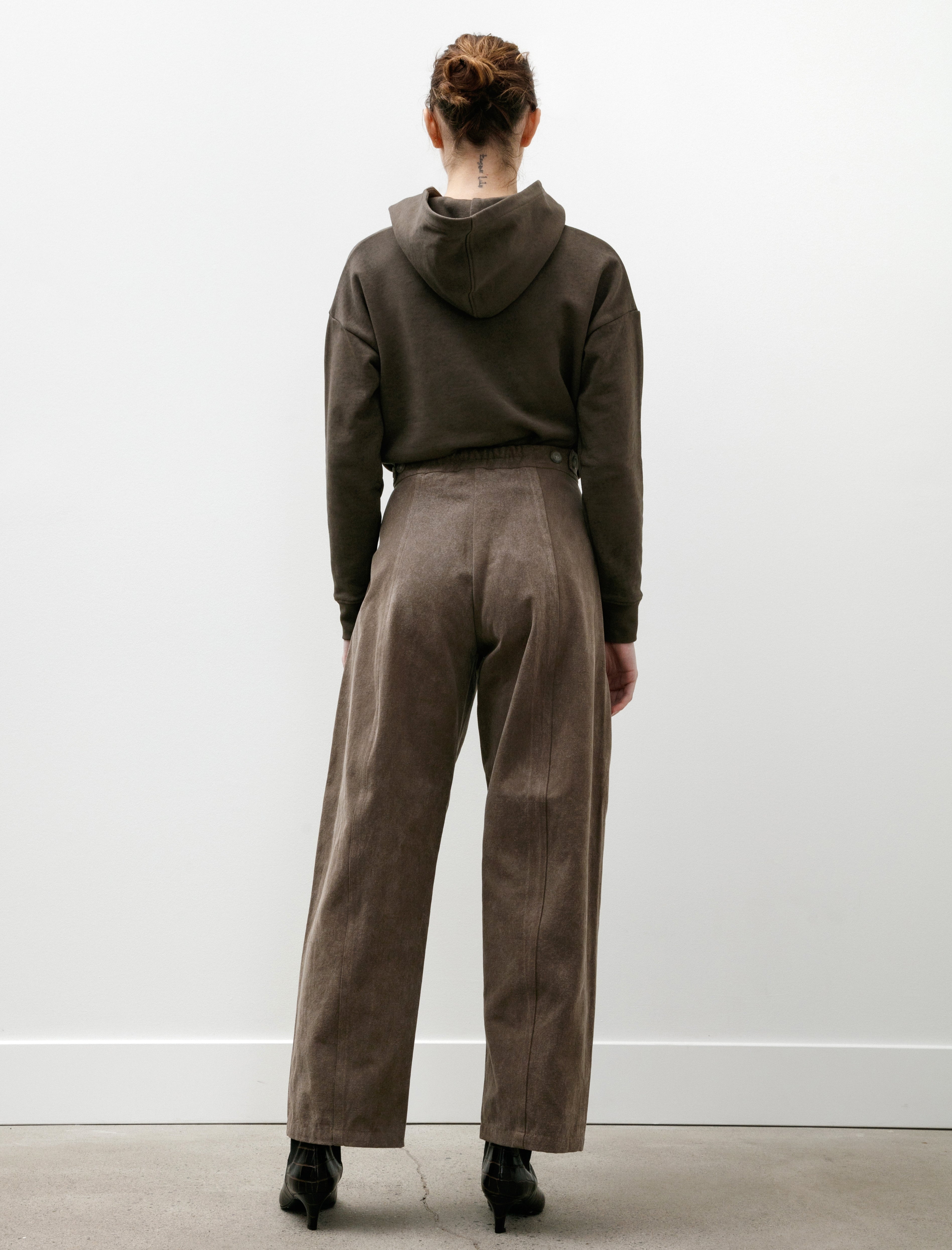 Lauren Manoogian Canvas Pants Washed Cinder