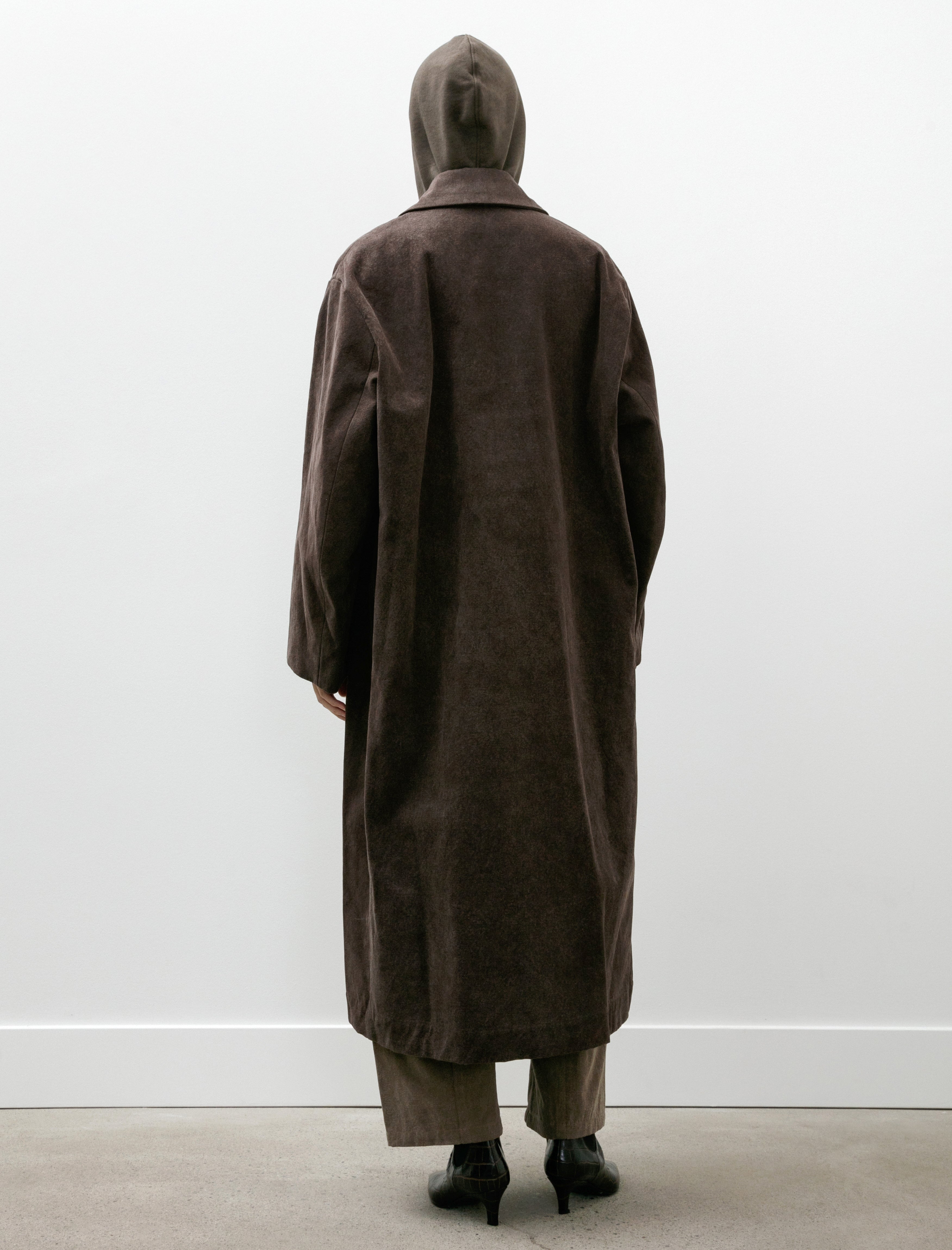 Lauren Manoogian Canvas Car Coat Washed Soil