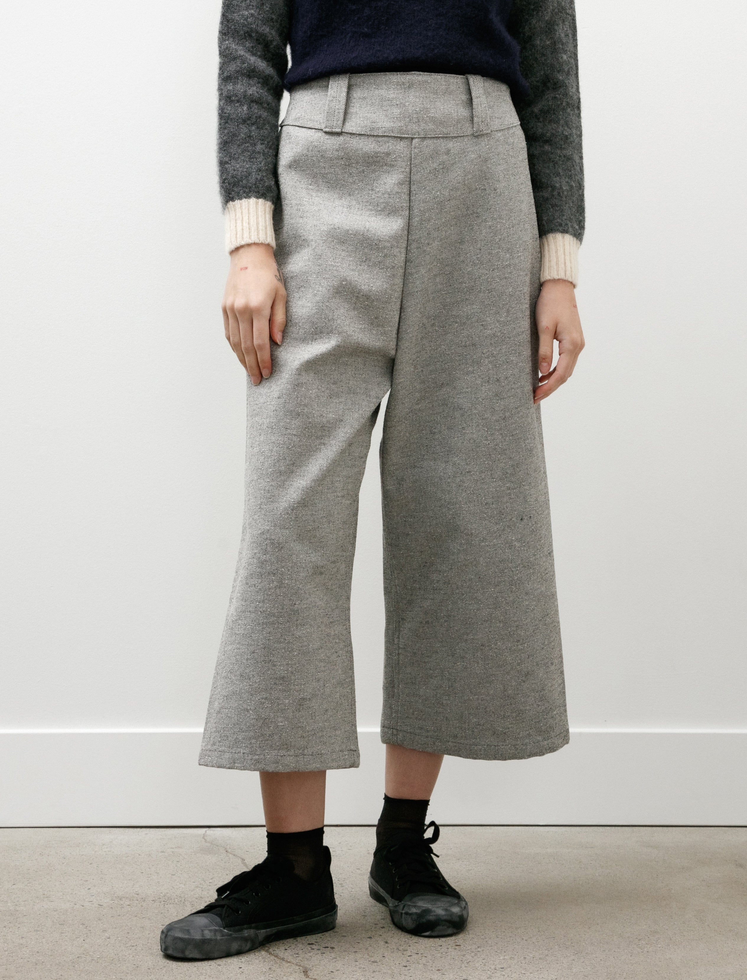 MAN-TLE W-R19 Pants-3 Bucket Pants Stone Twill