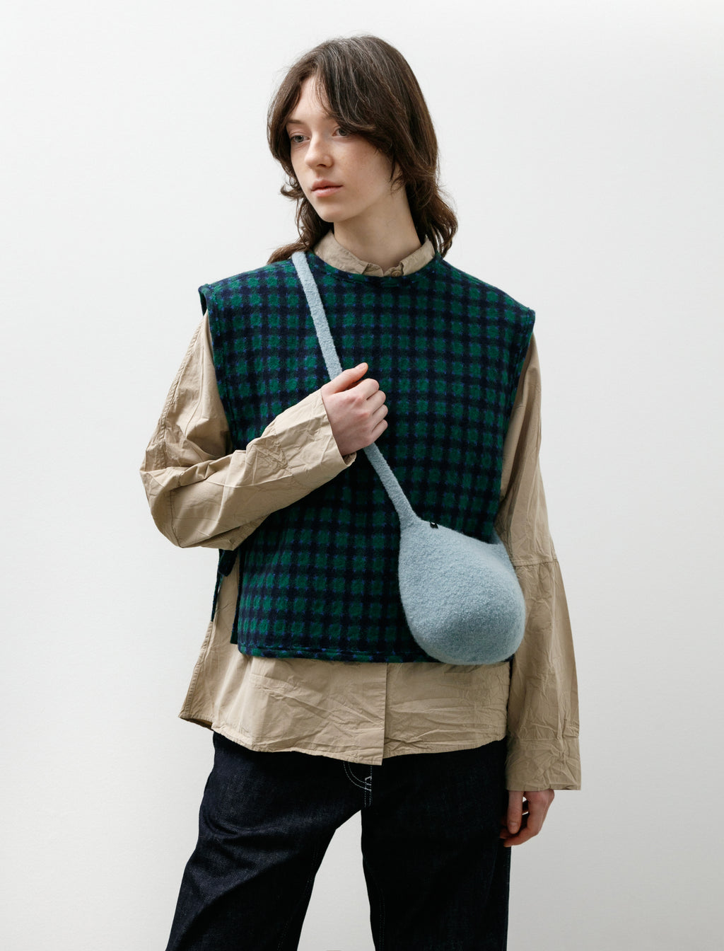 Cecilie Telle Ball Bag Blue Pearl – Neighbour