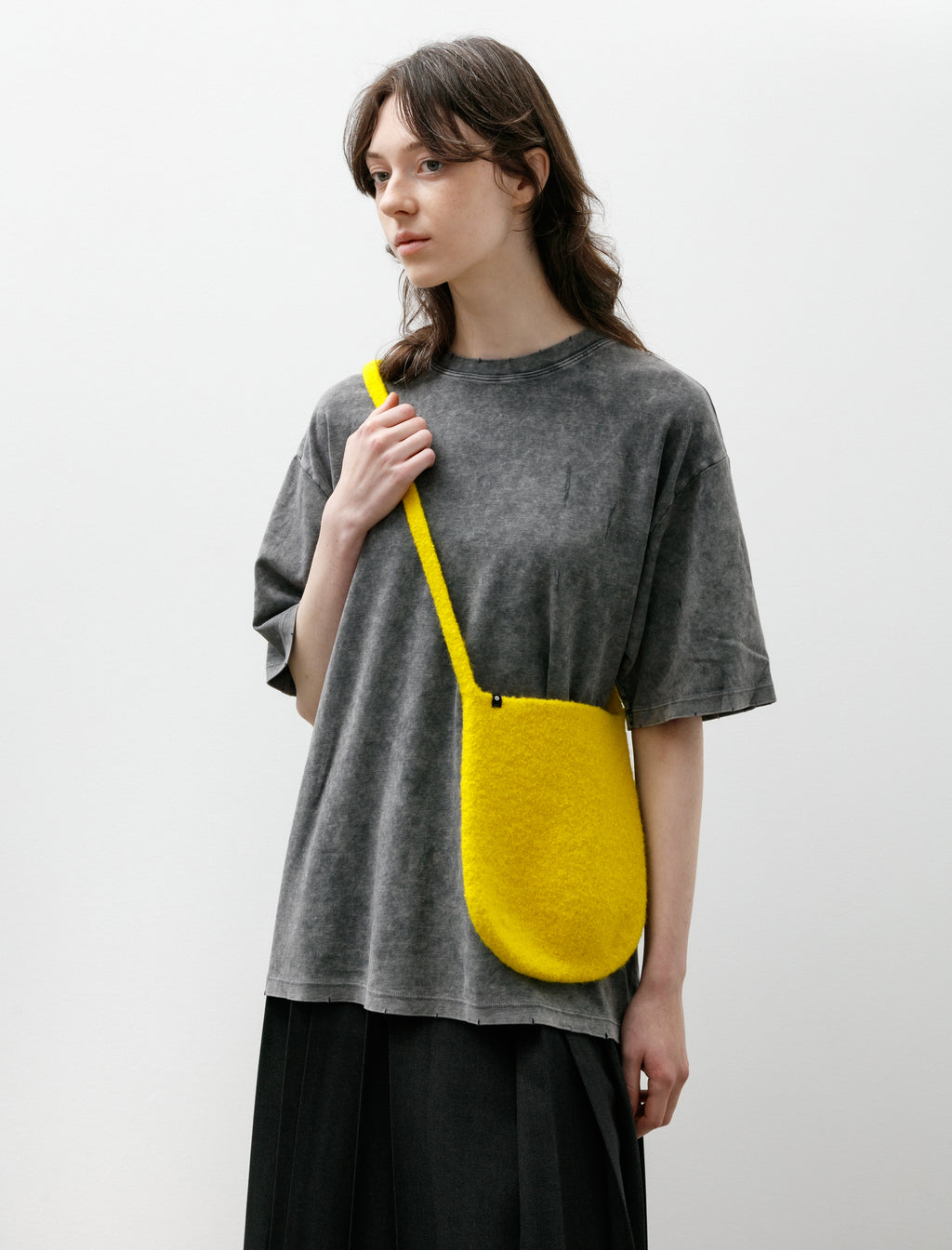cecilie telleセシリエテレ⭐️ハーフポッドバッグ,ショルダー,イエロー Cecilie Telle Pocket Bag Mimosa – Neighbour