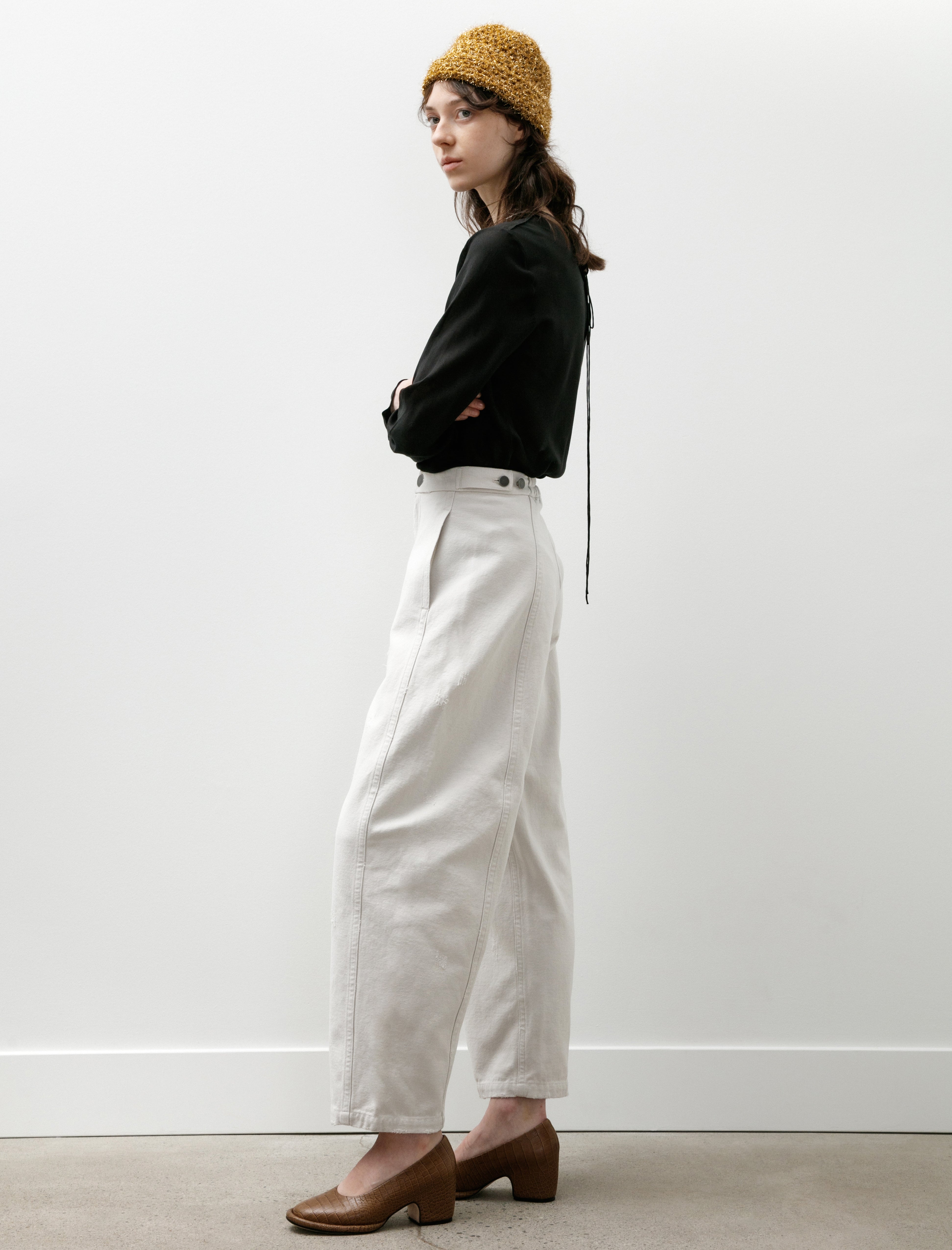 Lauren Manoogian Worn Pants Worn Chalk