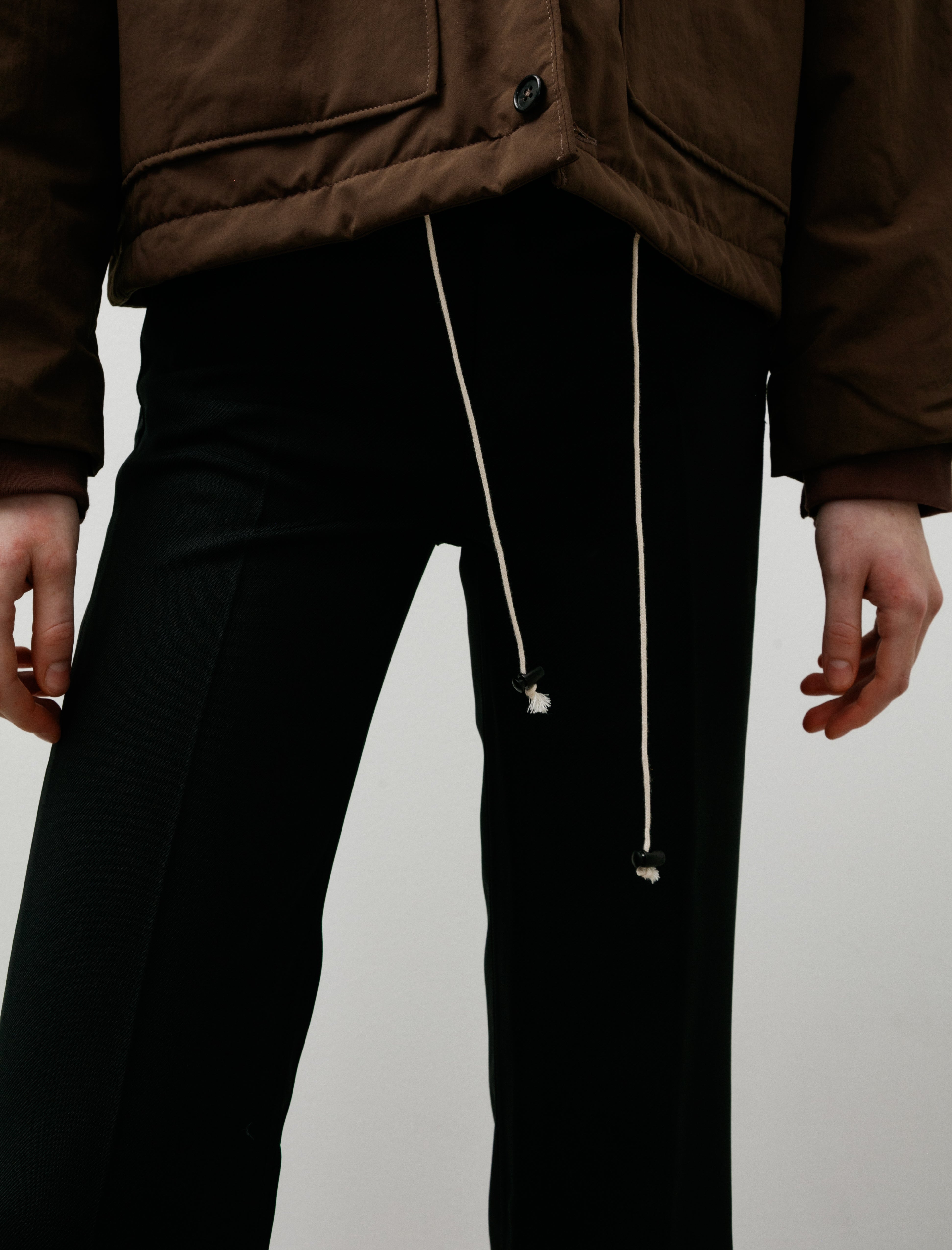 Camiel Fortgens Puffed Simple Jacket Brown