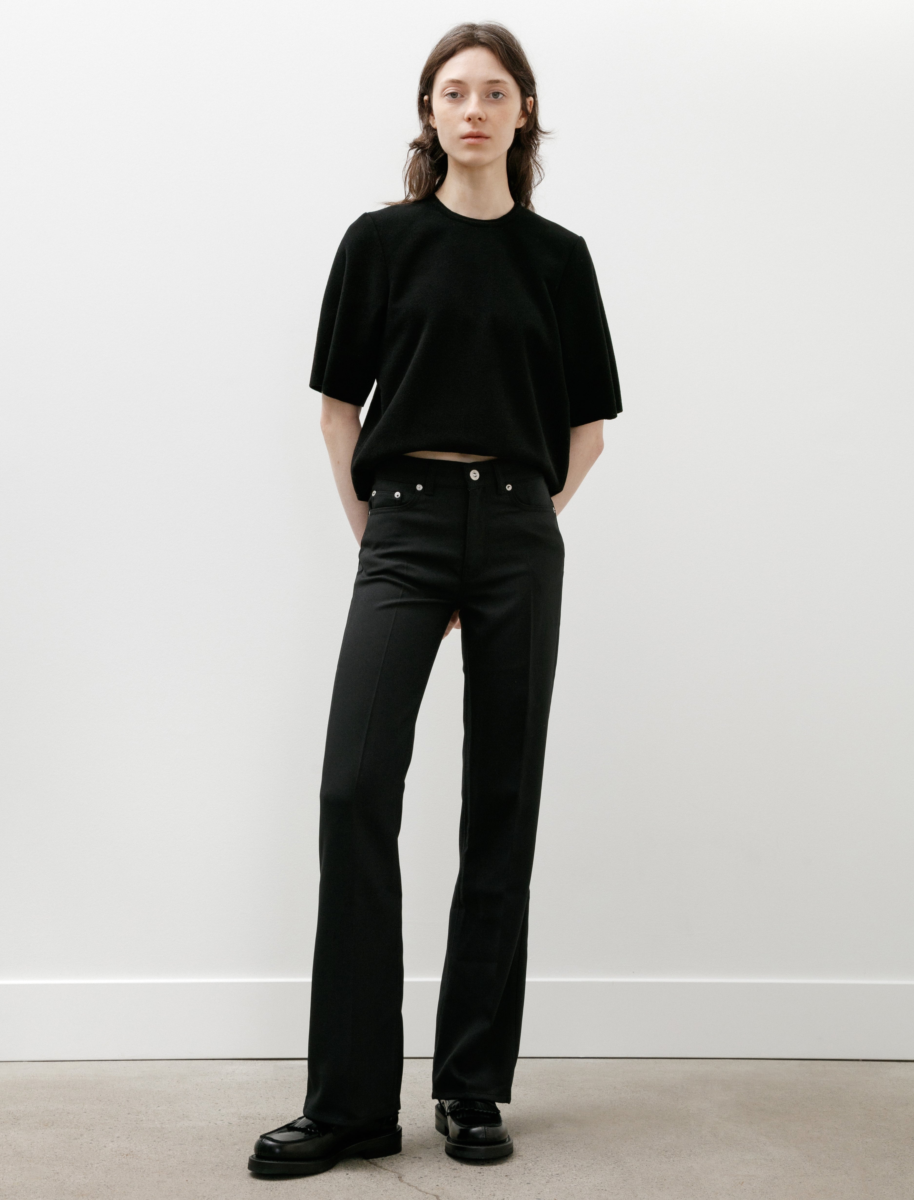 Our Legacy Boot Cut Black Permanent Crease