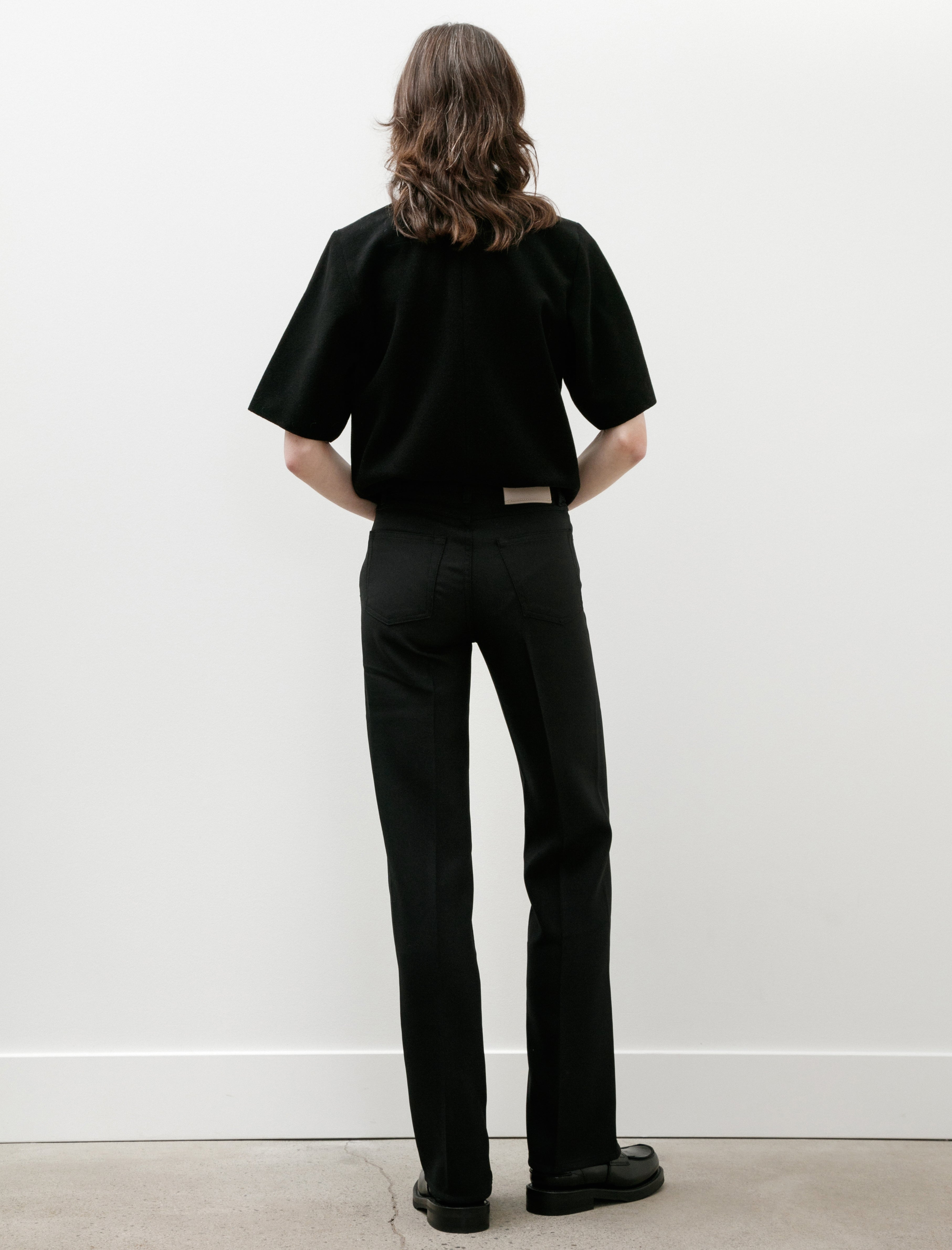 Our Legacy Boot Cut Black Permanent Crease