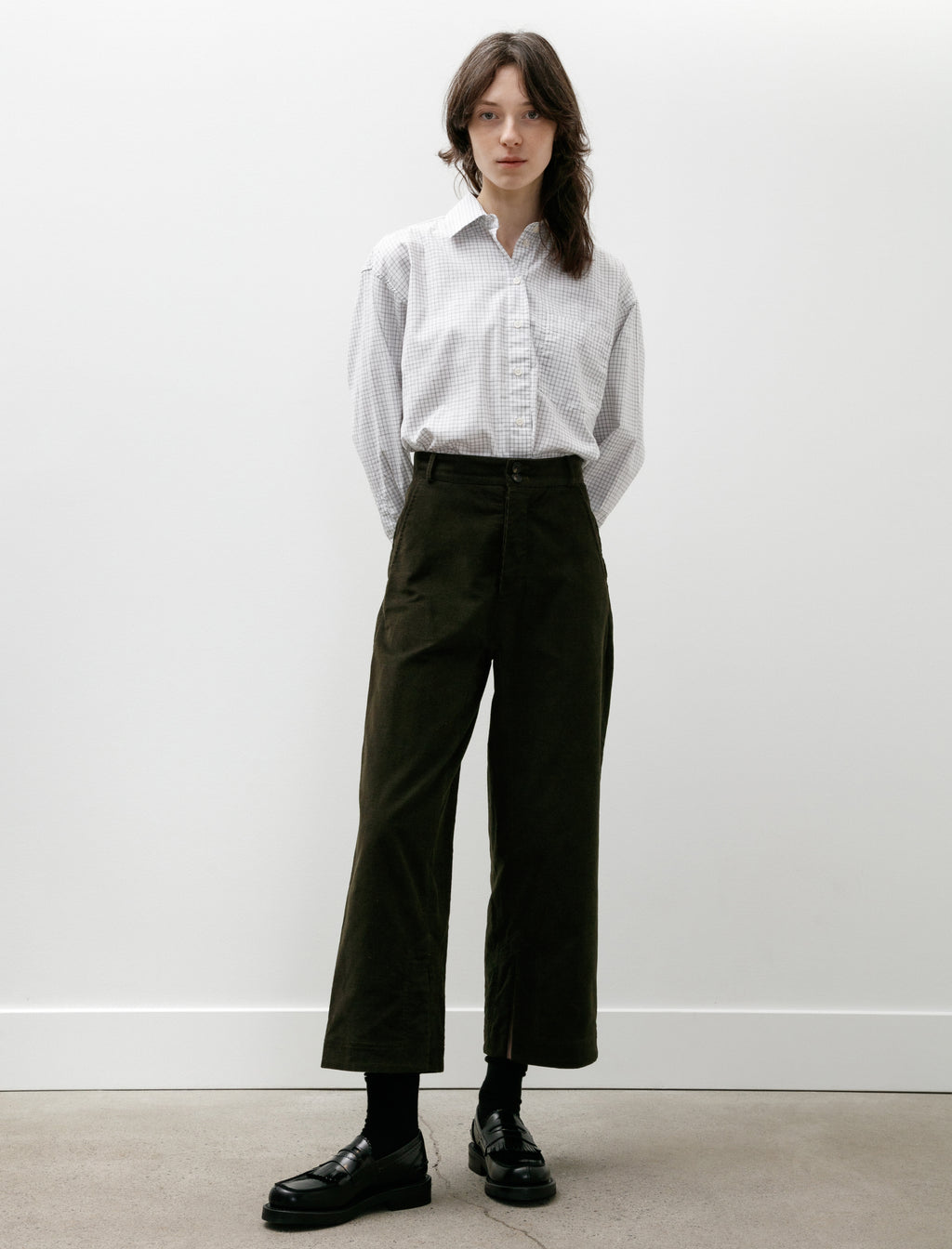 Seventyfive Rambling Trouser Dark Olive – Neighbour