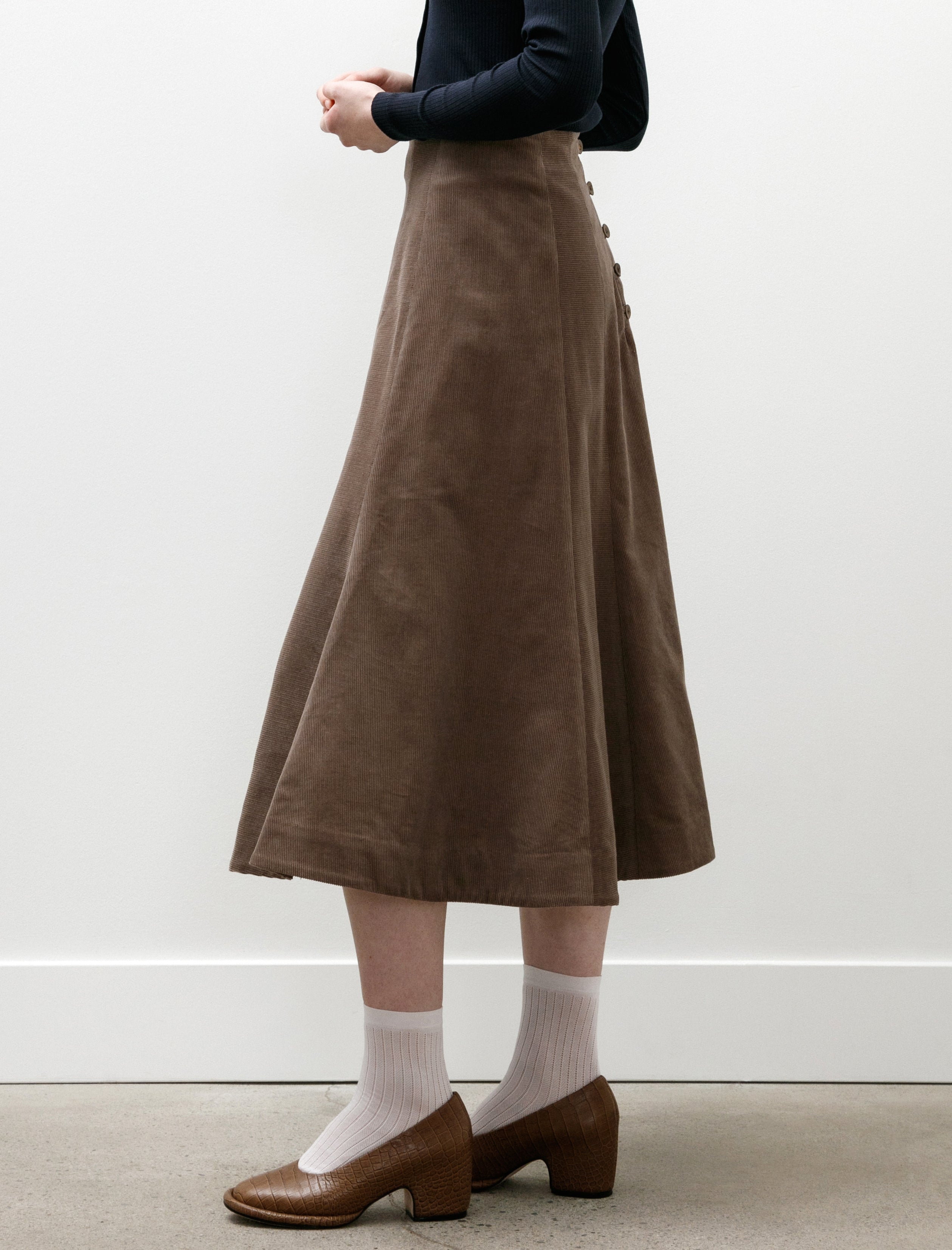 Seventyfive Fishtail Skirt Hazel