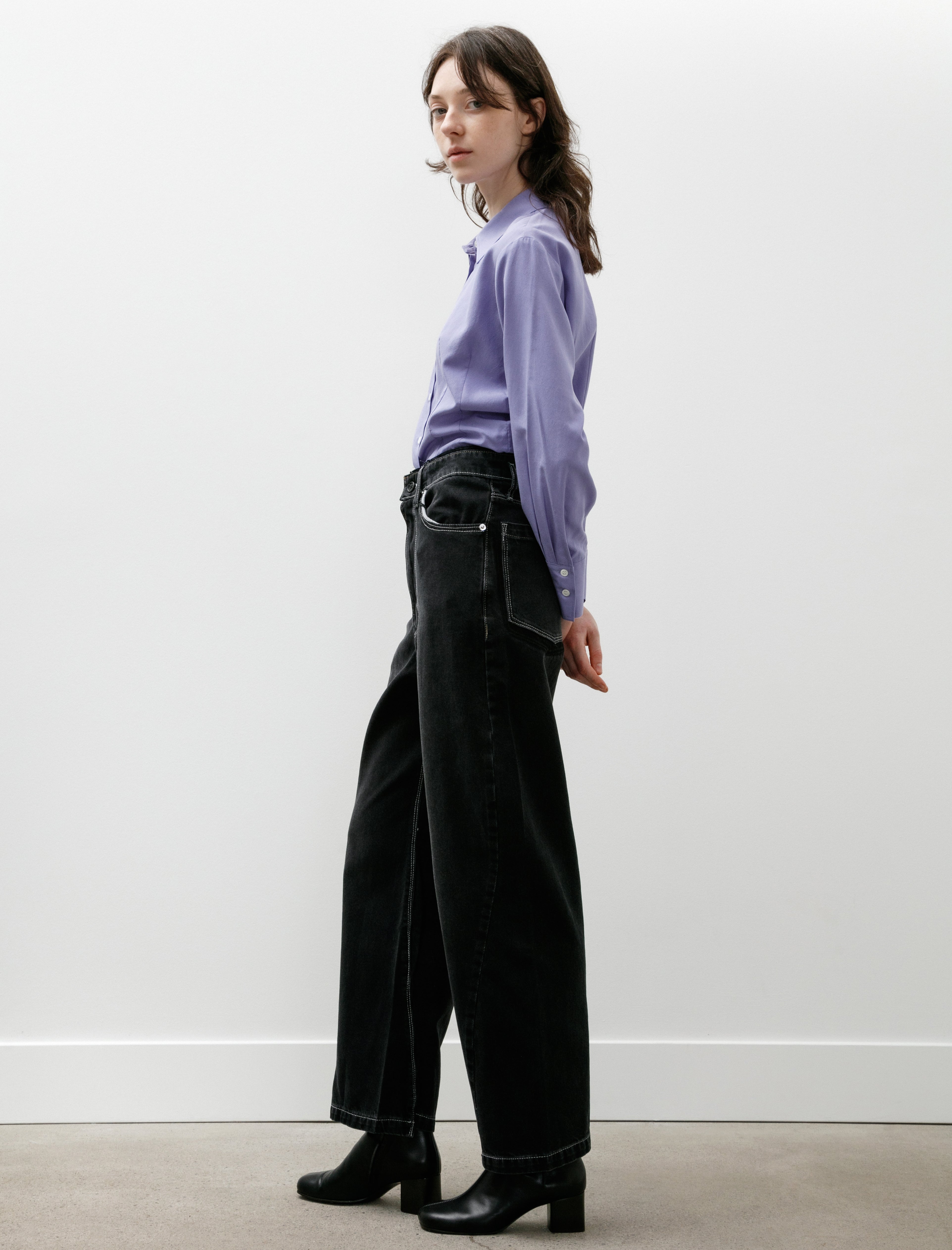 Camiel Fortgens Wobbly Jeans Washed Denim Black