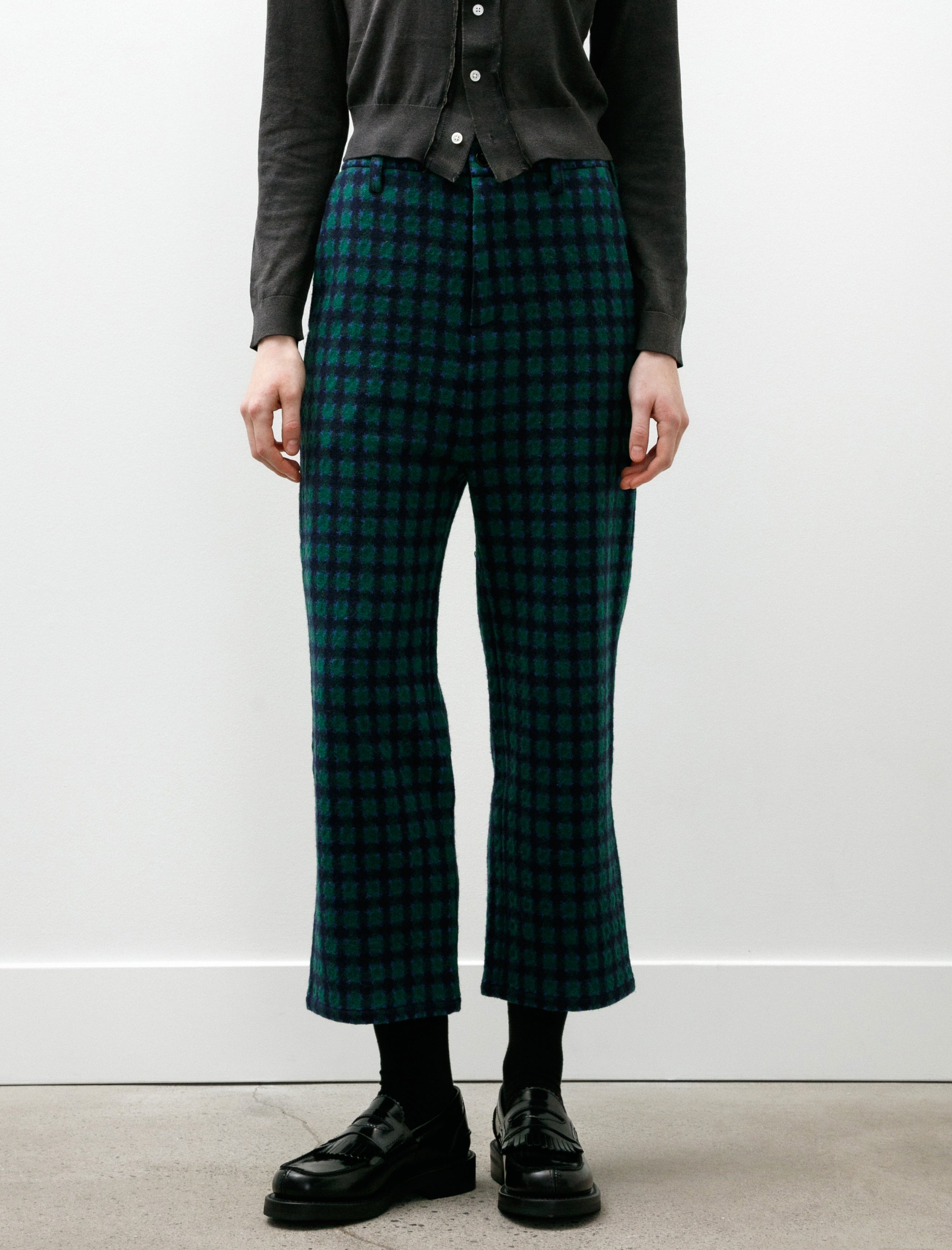 Eleph Opa Trouser Navy Check