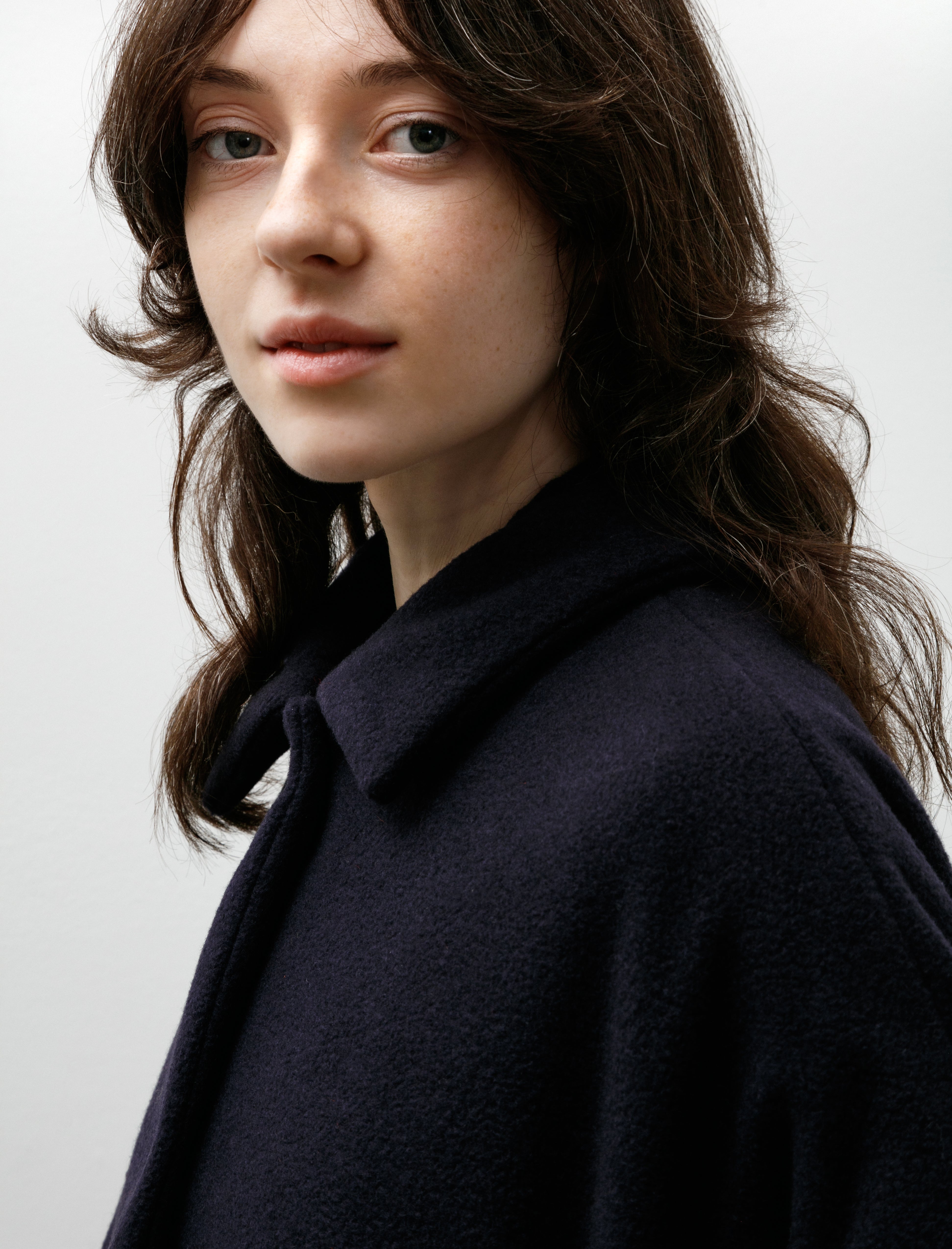 Casey Casey Big Blobby Coat Kasper Blue