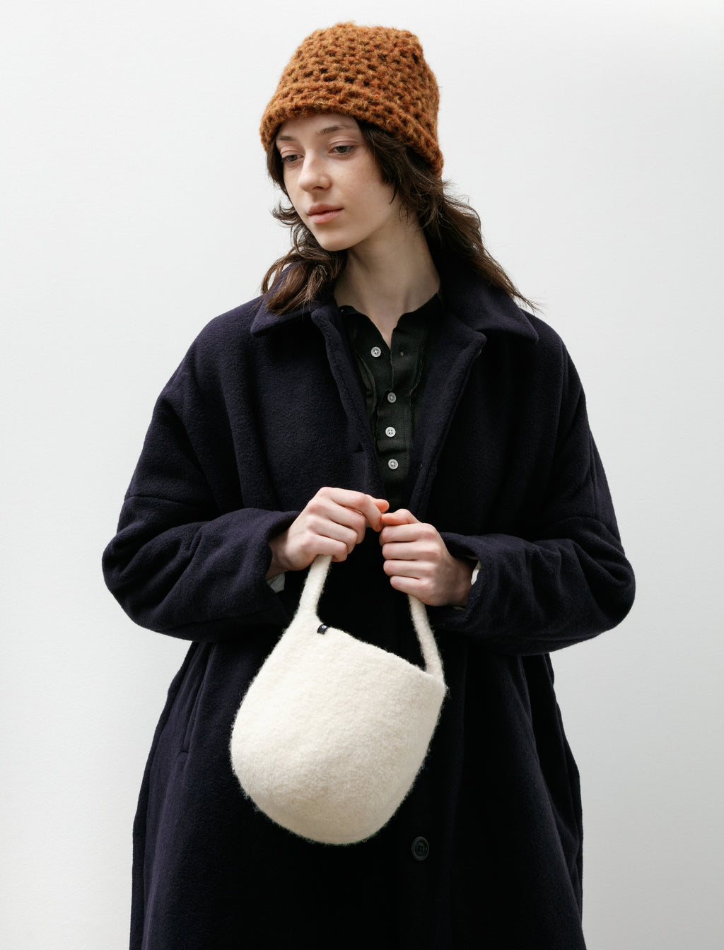 Cecilie Telle Basket Bag Ivory – Neighbour