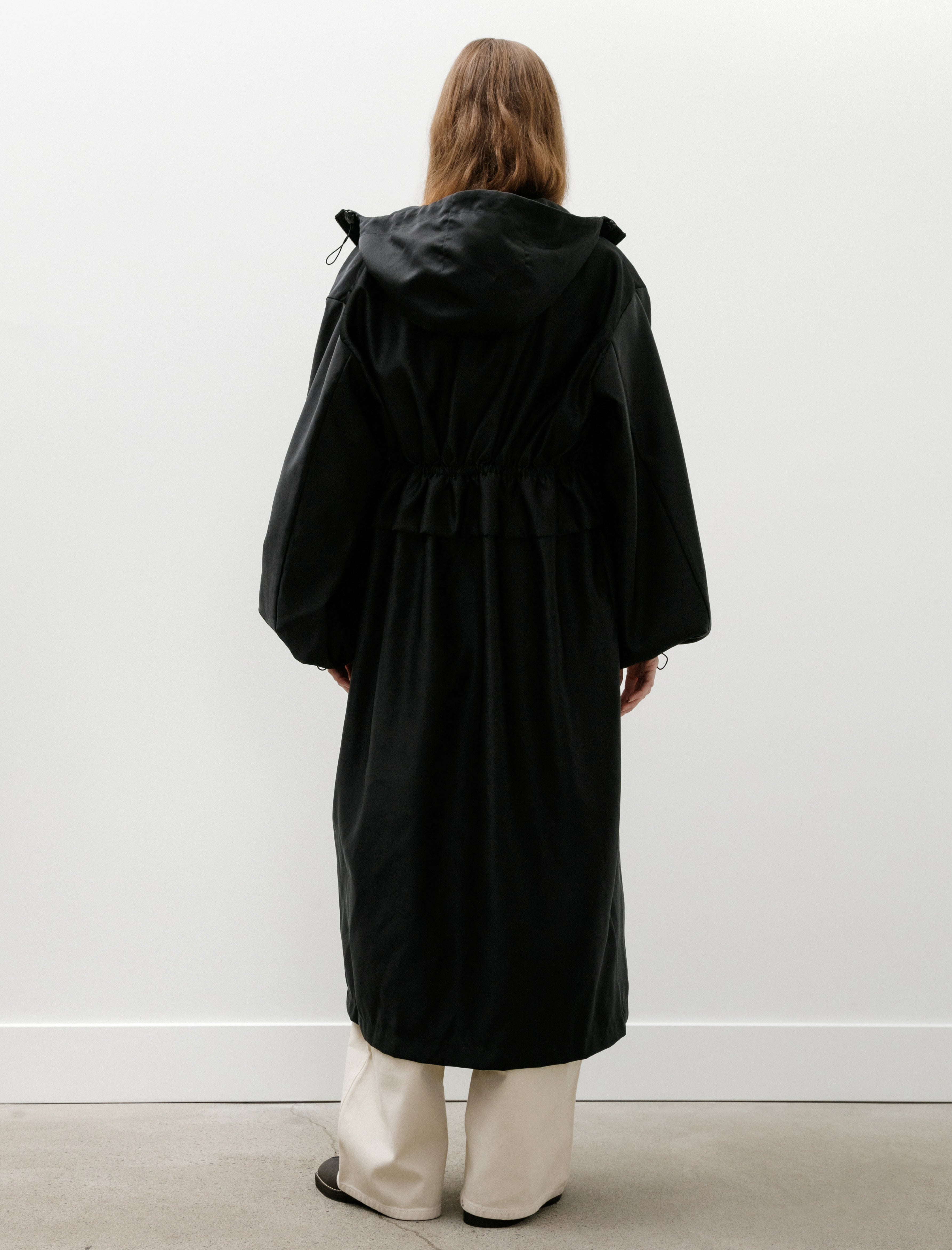 Cecilie Bahnsen Bowie Zip Coat Black