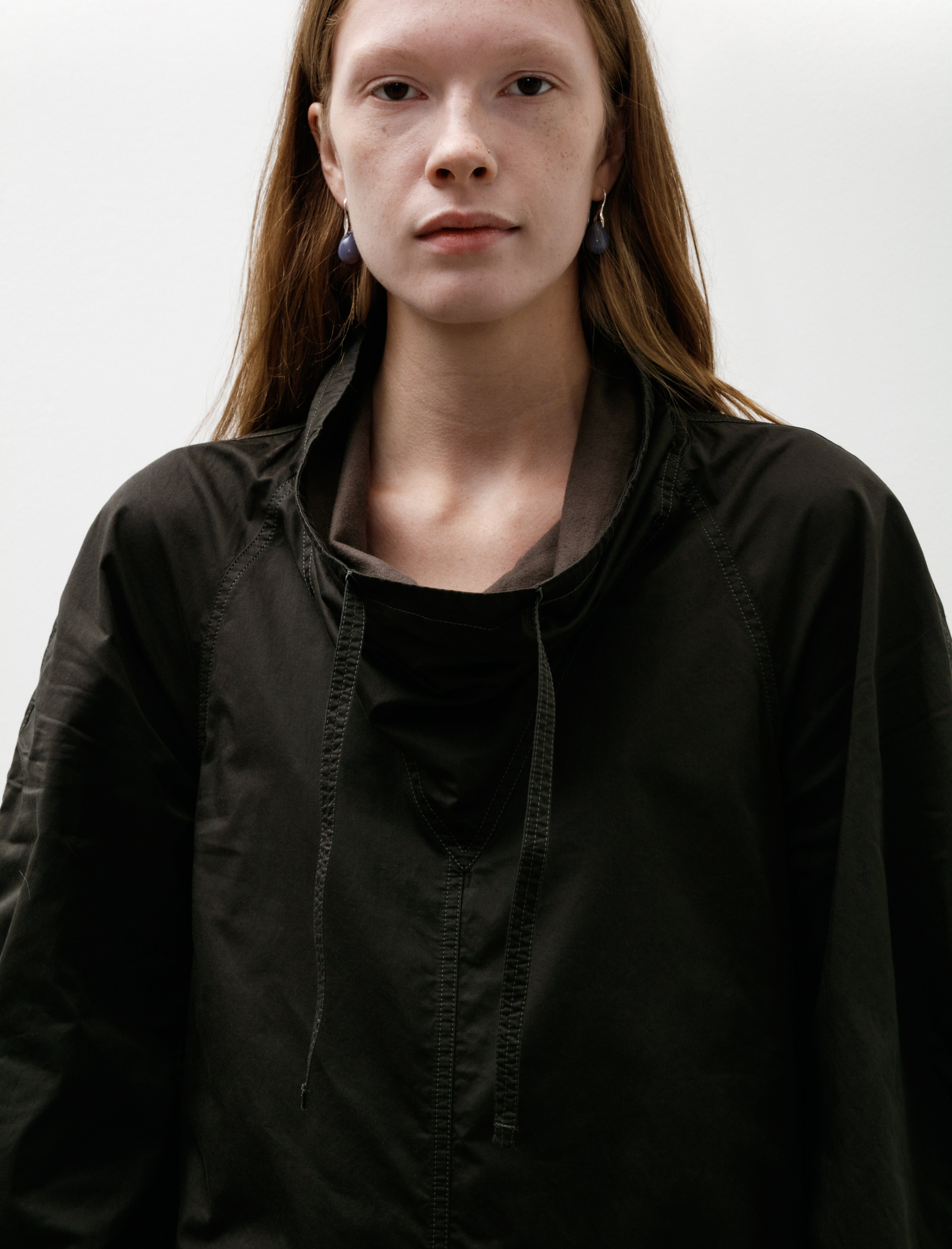 Lemaire Vareuse Dress Dark Espresso