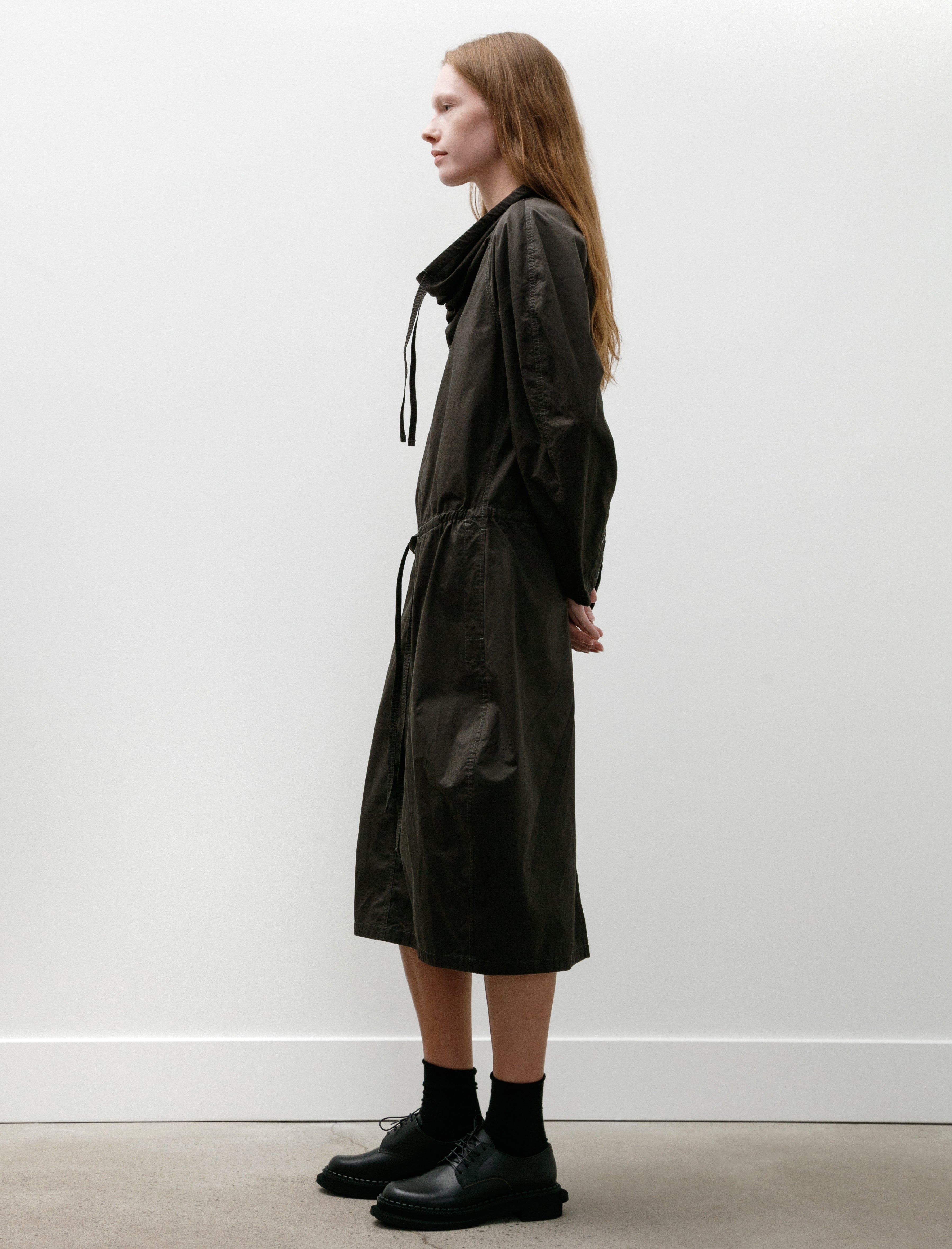 Lemaire Vareuse Dress Dark Espresso