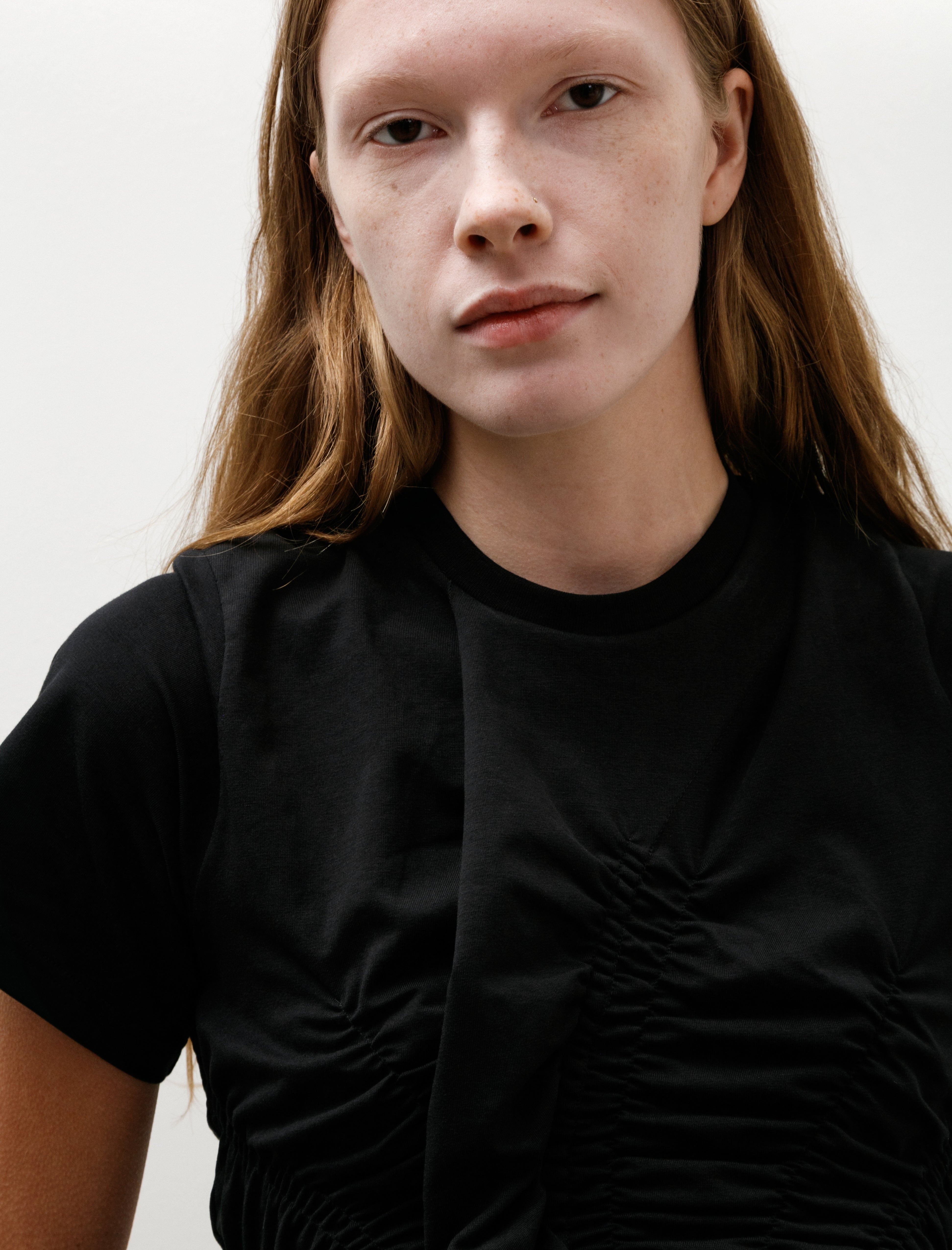 Cecilie Bahnsen Ace T-Shirt Black Jersey