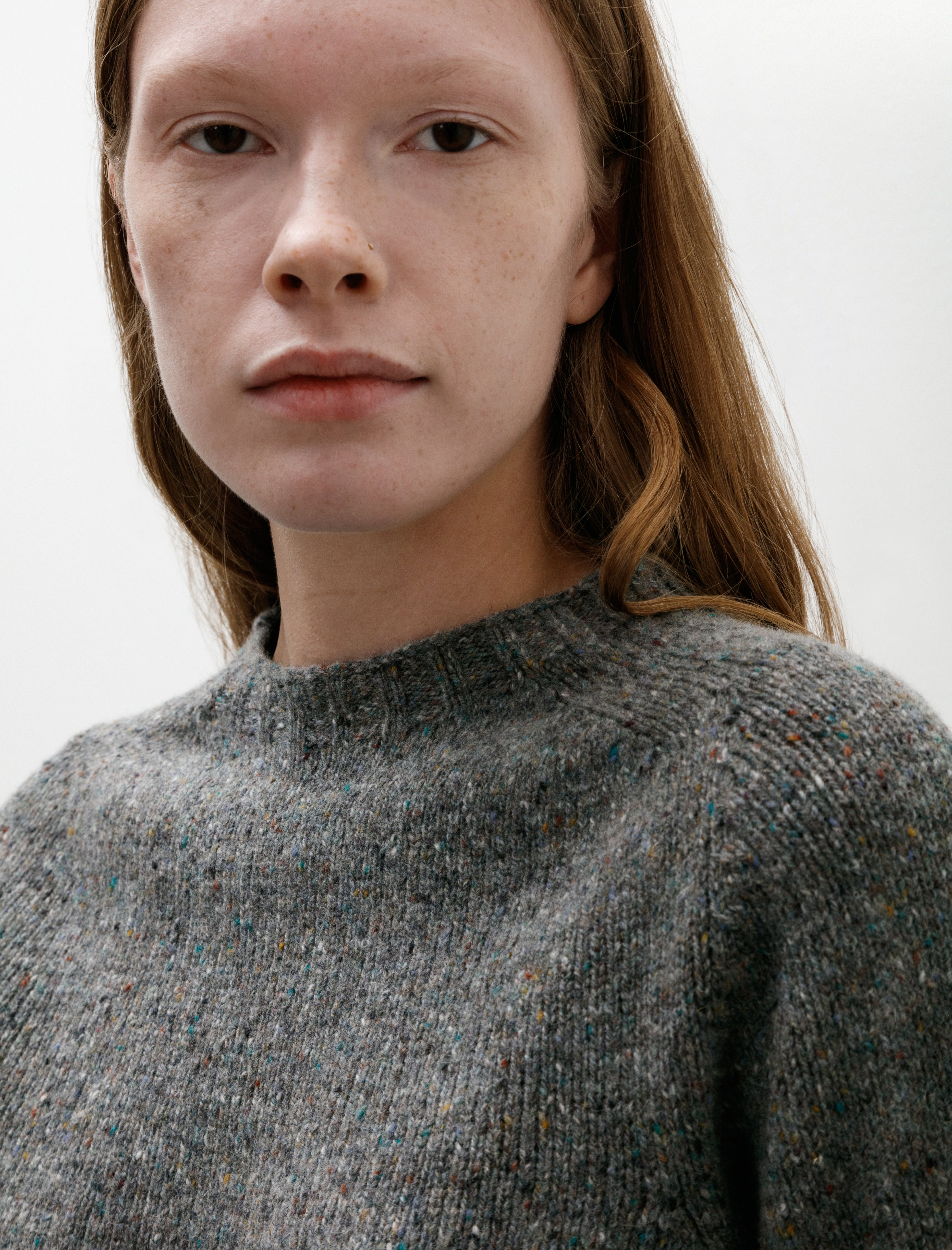 Neighbour Plain Knit Crewneck Sweater St Kilda