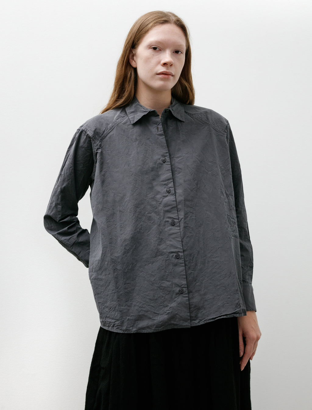 Casey Casey Drays Travail Shirt Blu Skull – Neighbour