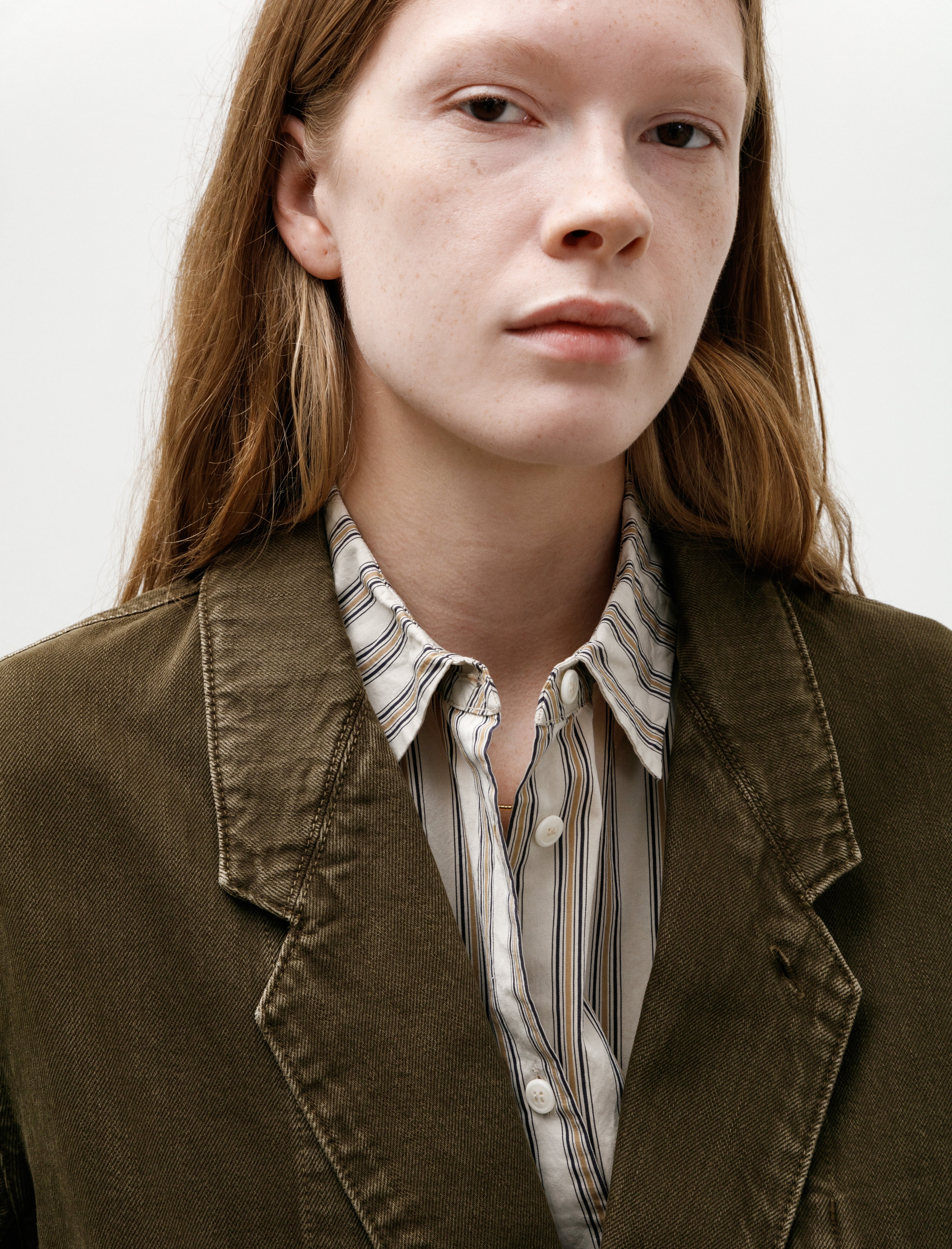 Lemaire Workwear Blazer Moss Green