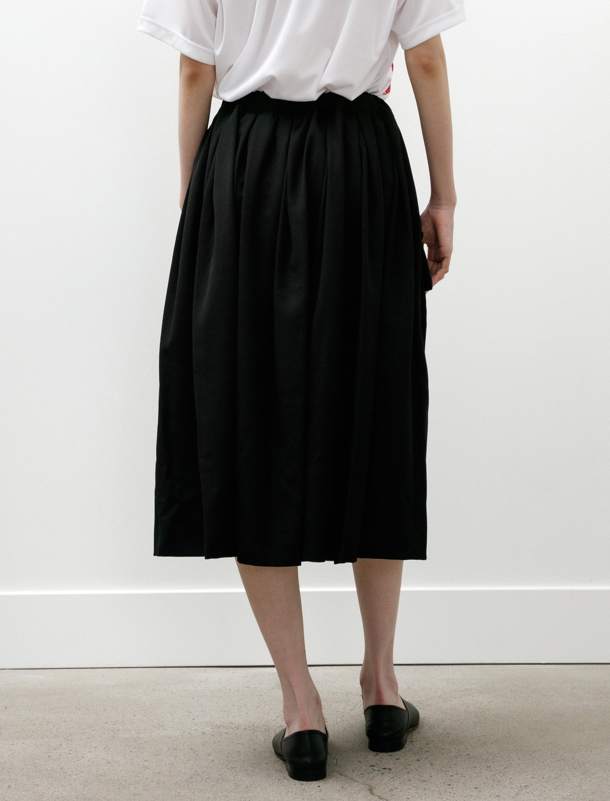 Comme des Garçons Comme des Garçons Cargo Pocket Skirt Black