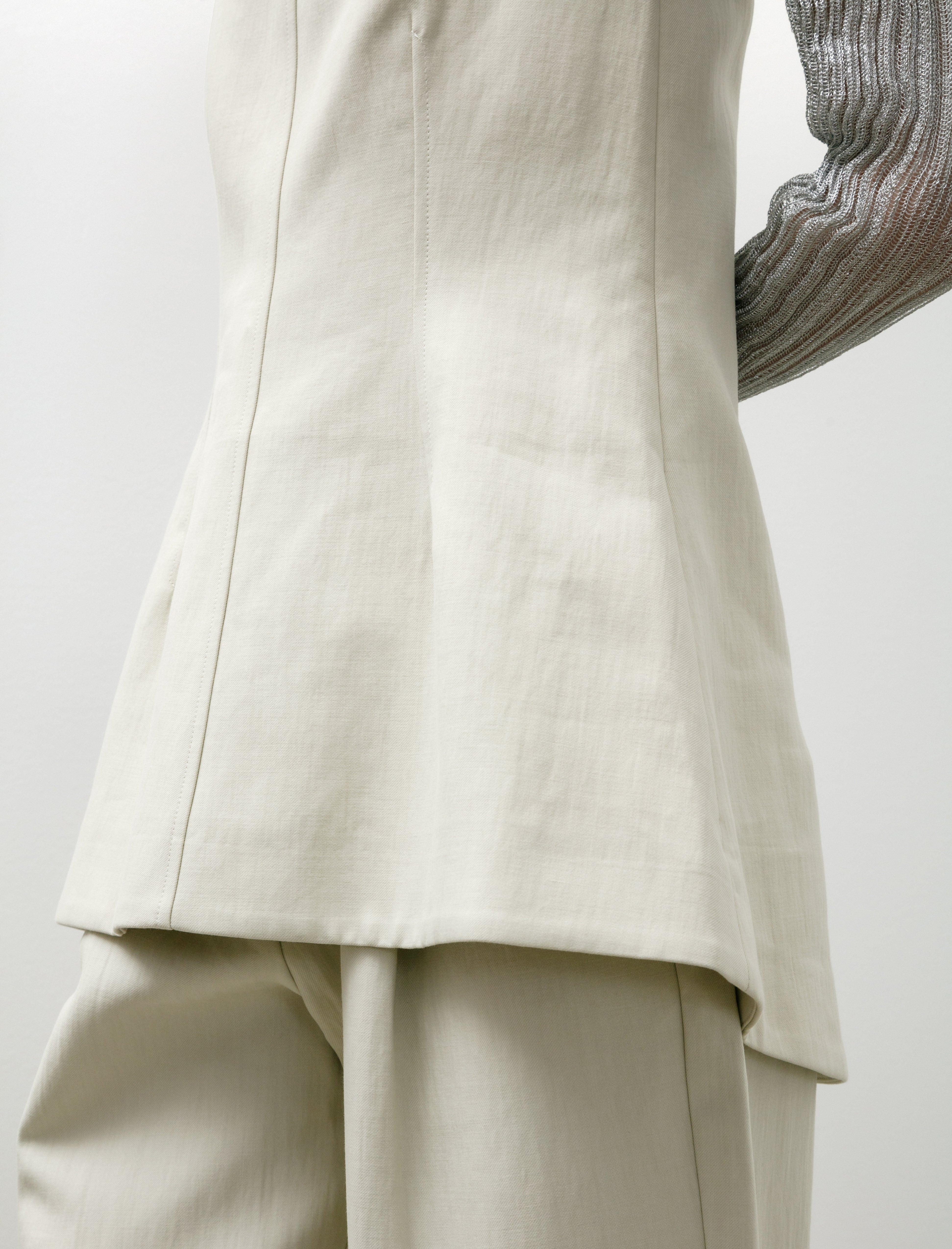 Studio Nicholson Arles Corset Top Dove