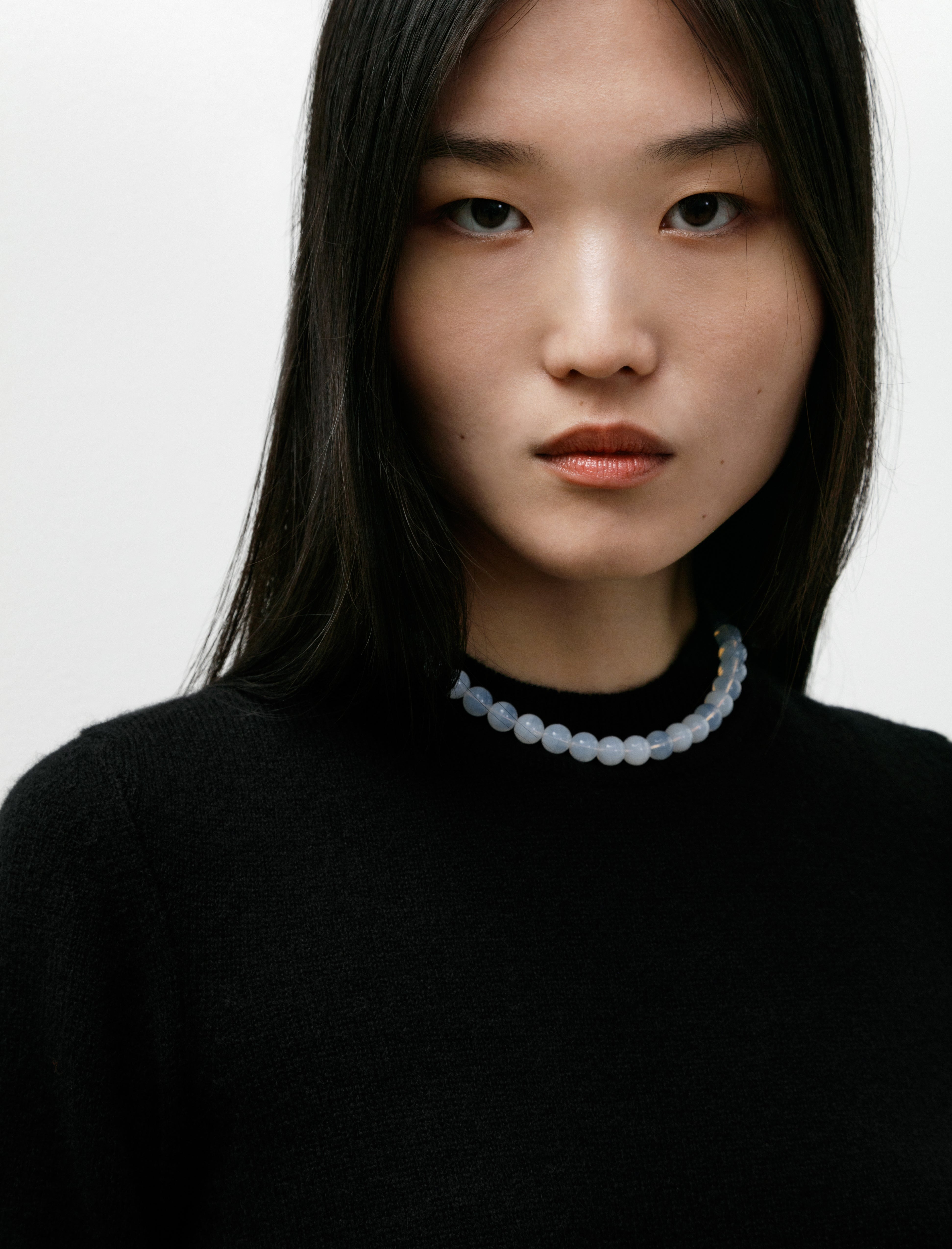 Sunspel Cashmere T-Shirt Black