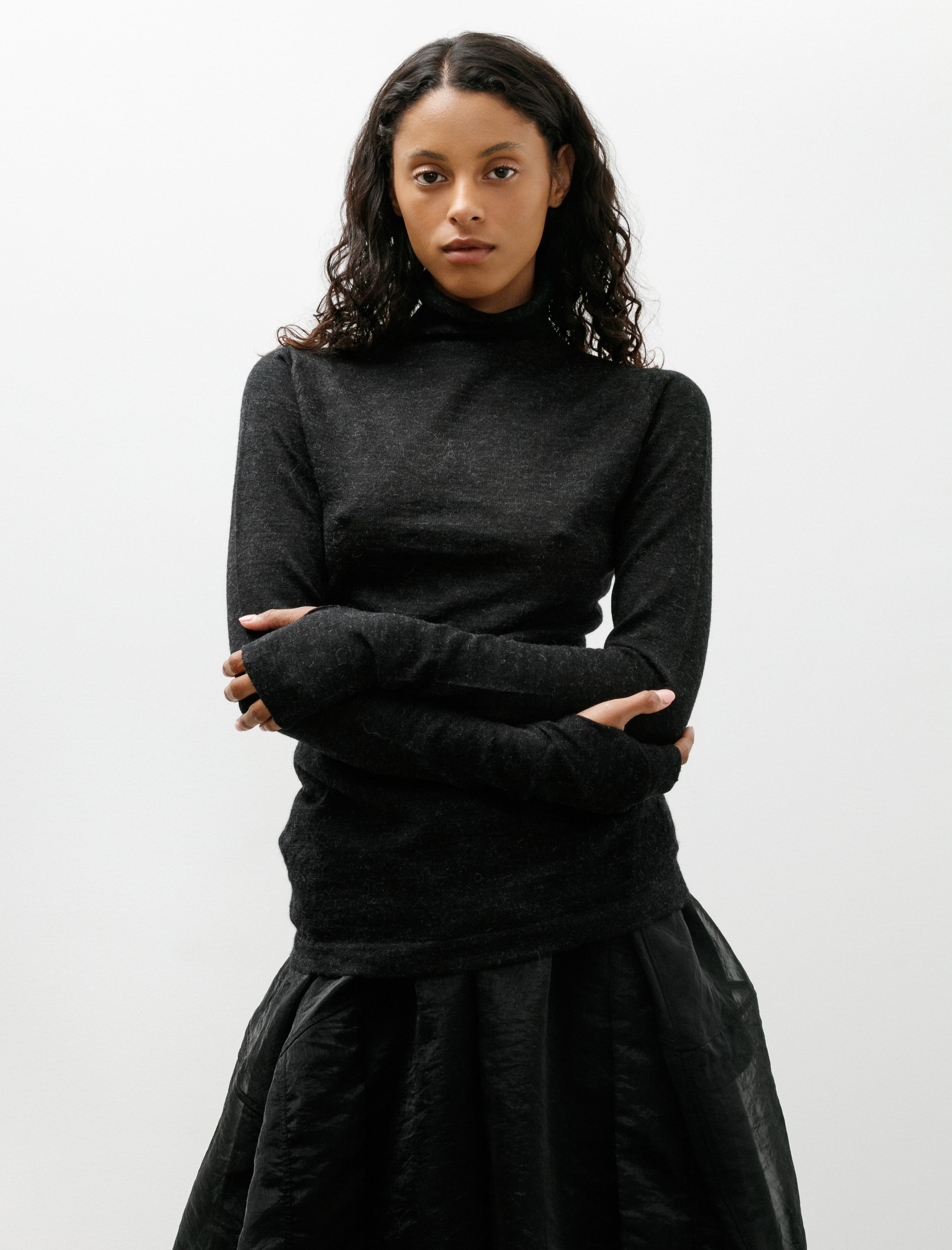 Lauren Manoogian Fine Funnel Black Melange
