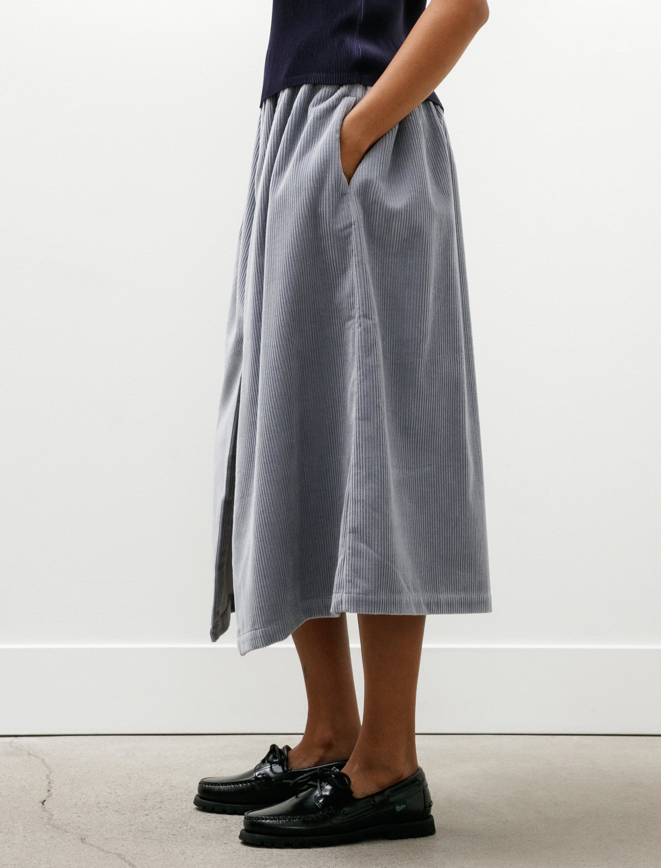 Eleph Lucia Skirt Light Blue Cord