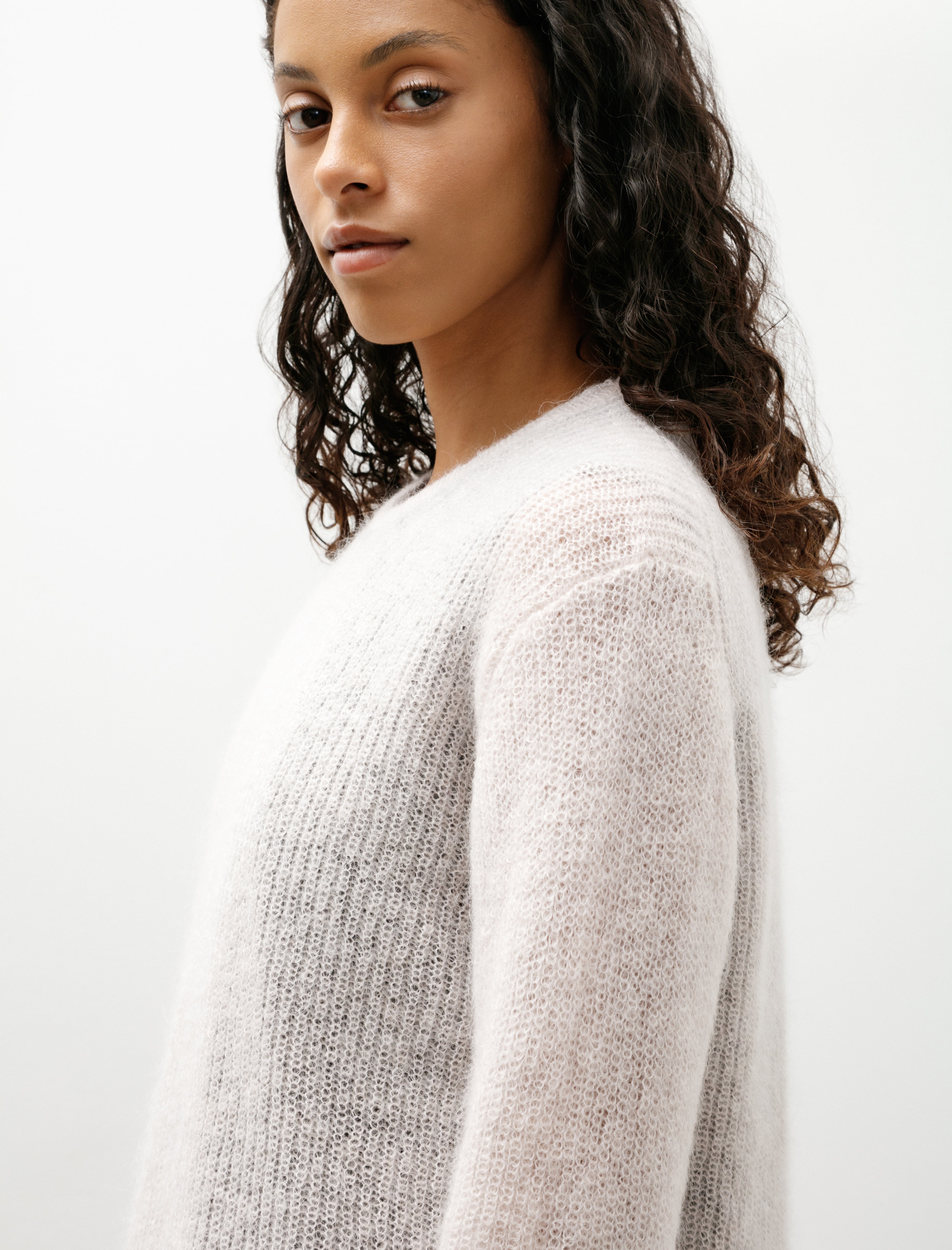 Eleph Mia Sweater Blush White