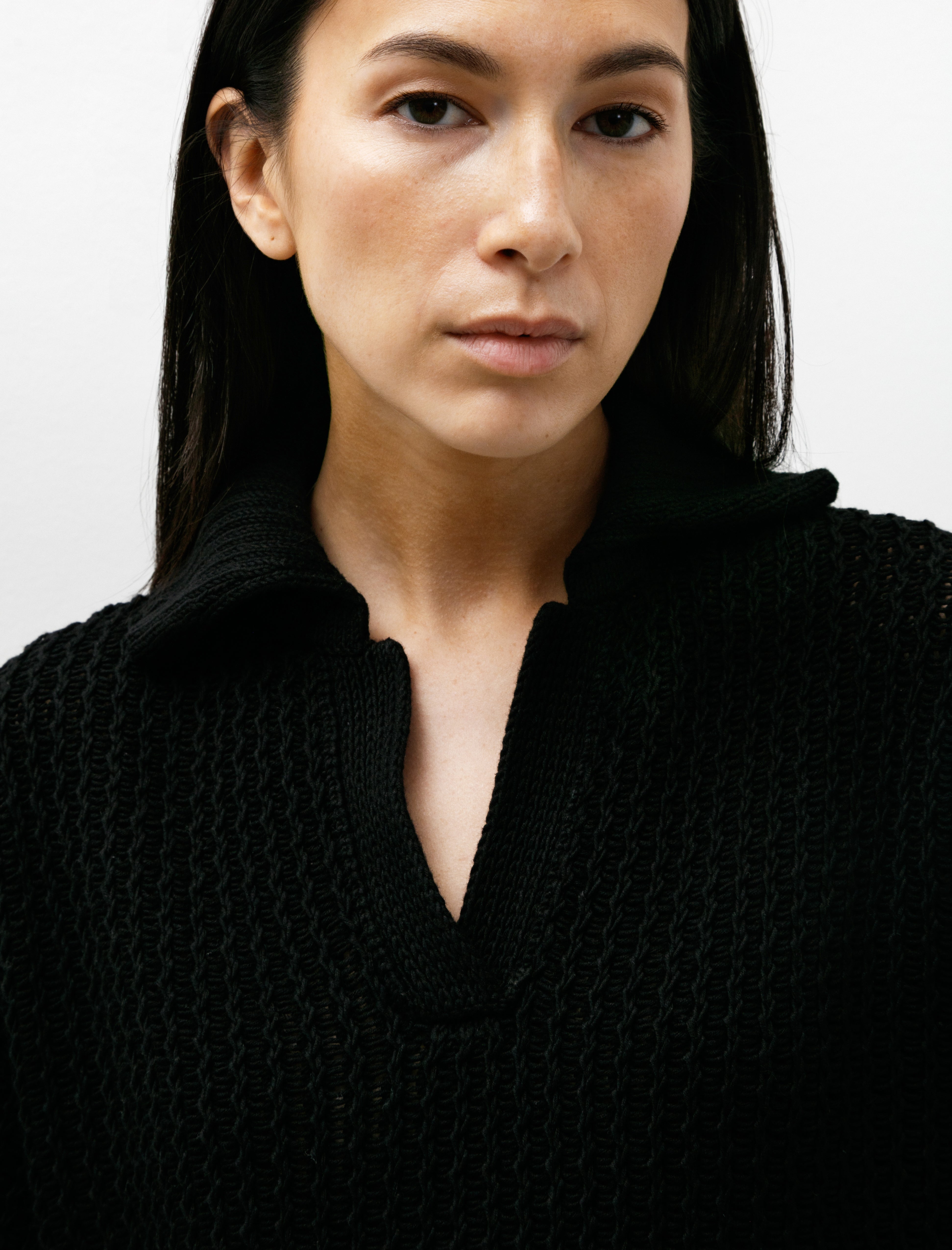 Lauren Manoogian Rack Polo Black