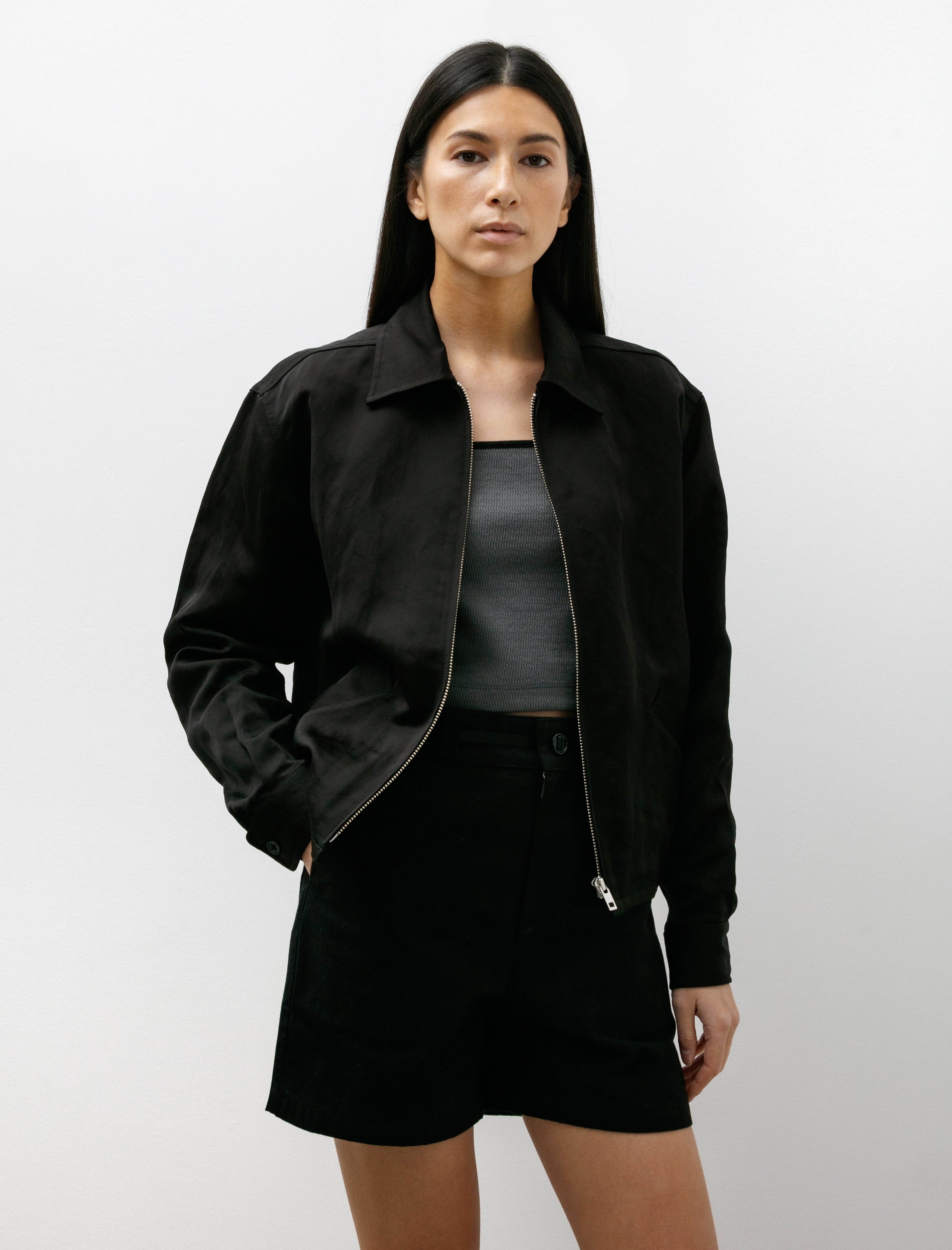 MAN-TLE W-R18 Shirt-3 Sport Jacket Black Paper