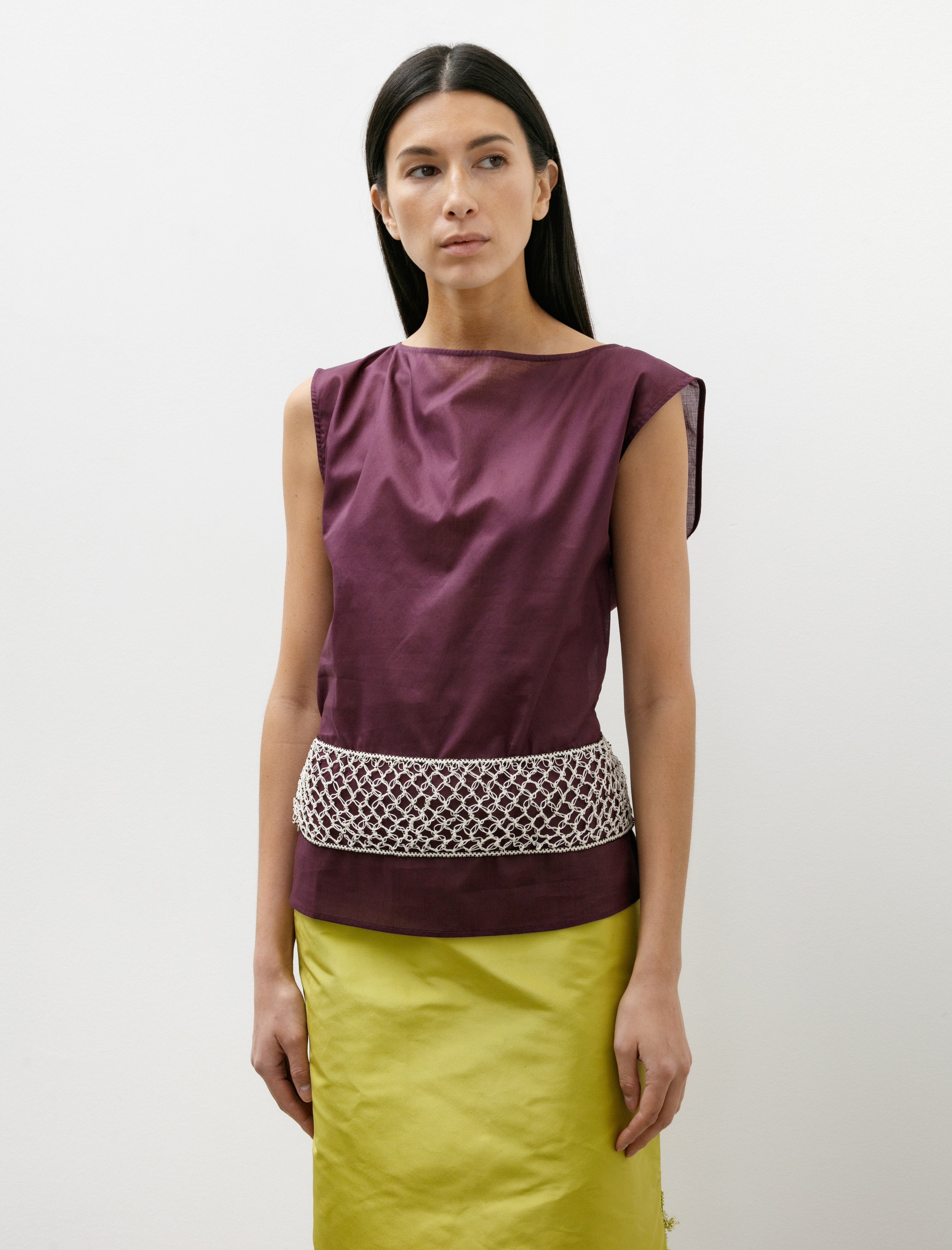 Sera Glass Bead Embroidery Belt